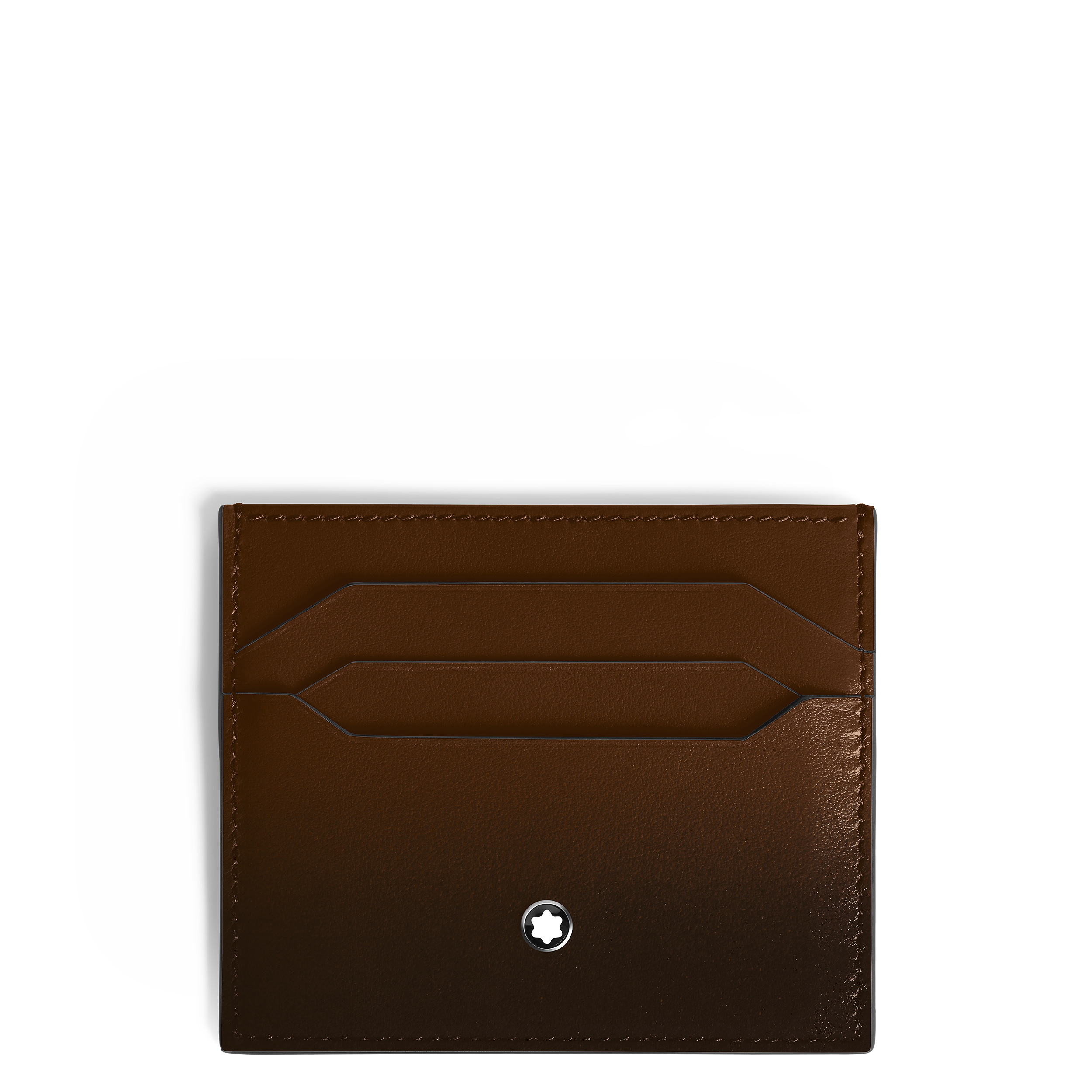 Montblanc - Card Holder 6Cc In Meisterstück Sfumato Leather - Leather - Mb220319 - Card Holders   Sfumato Brown