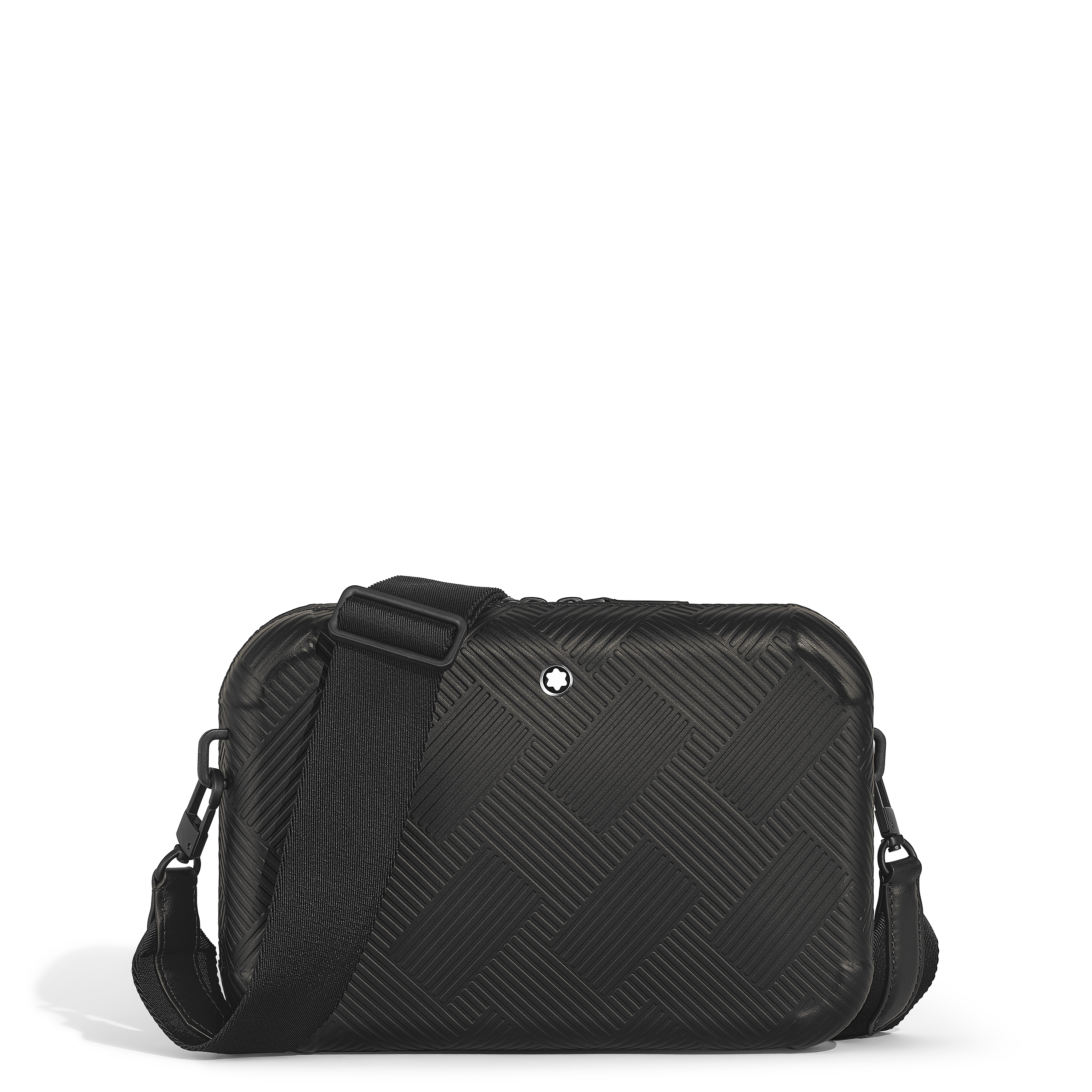 Montblanc - Travel Case In Extreme Leather - Leather - Mb198625 - Messengers   Black
