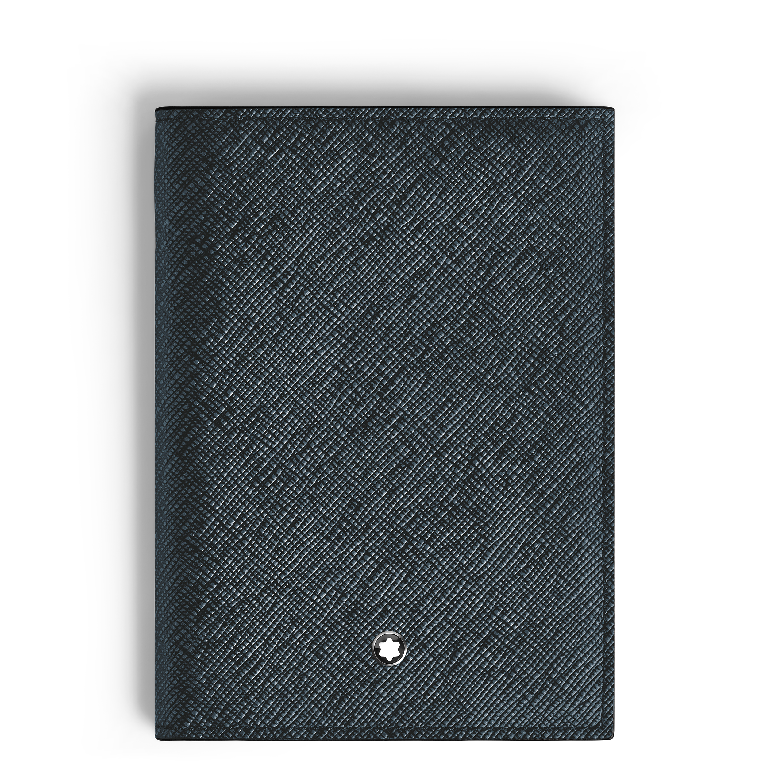 Montblanc - Passport Holder In Sartorial Leather - Leather - Mb220433 - Passport Holders   Tweed Blue