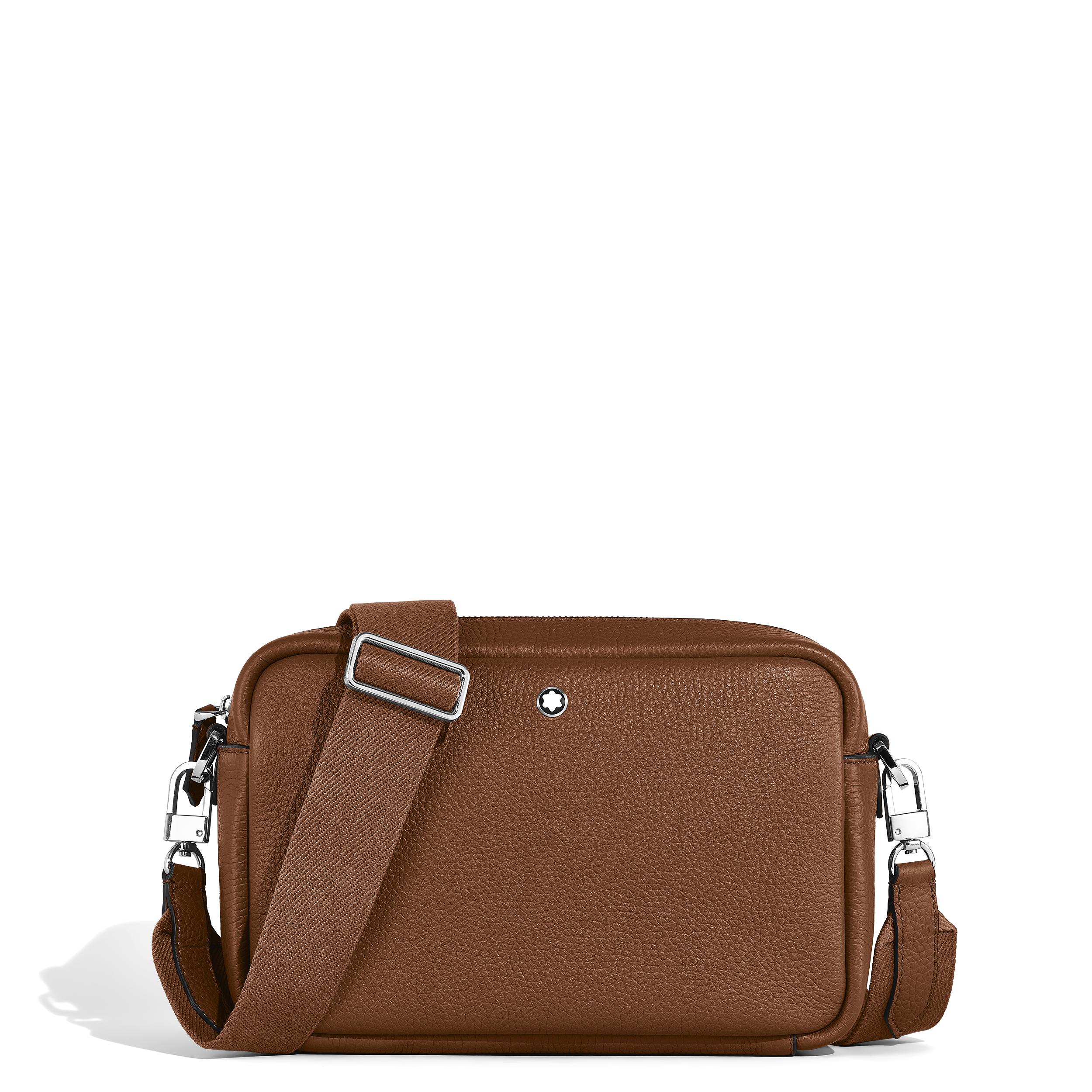 Montblanc - Companion Crossbody Bag - Leather - Mb221690 - Clutch Bags   Fauve