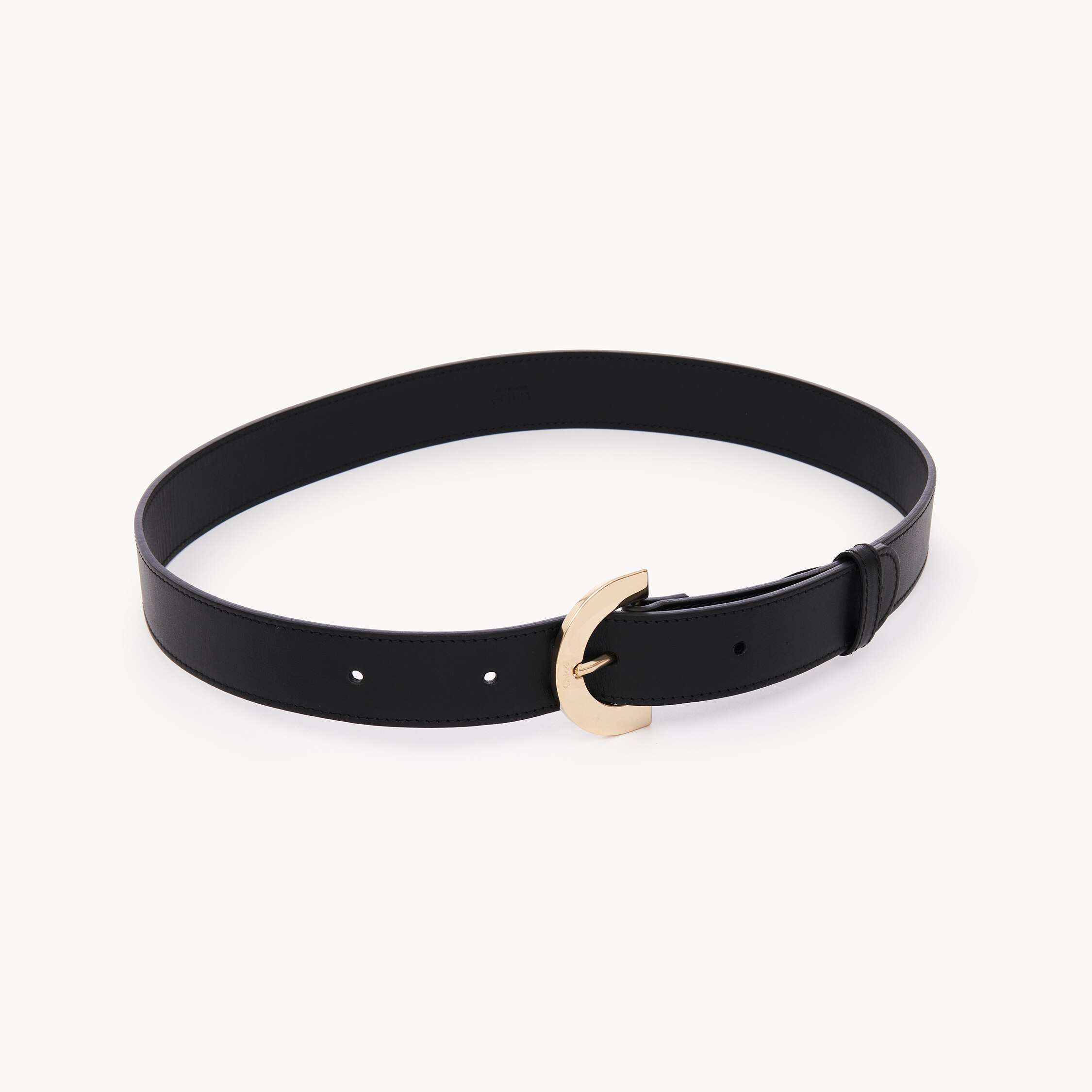 Chloé C Belt In Black
