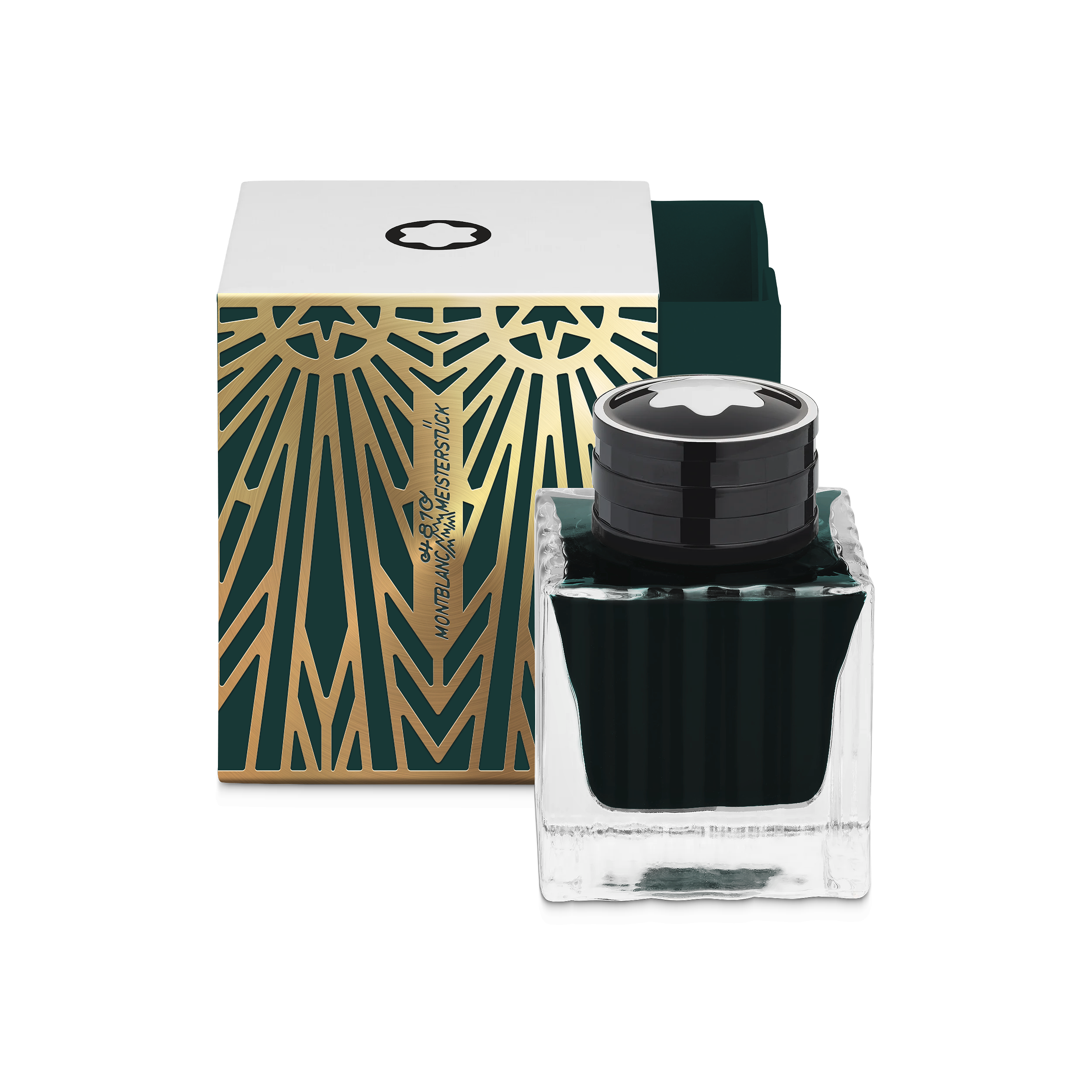 Montblanc - Ink Bottle  Meisterstück The Origin Collection  - 50Ml - Mb133069 - Ink Bottles   Green