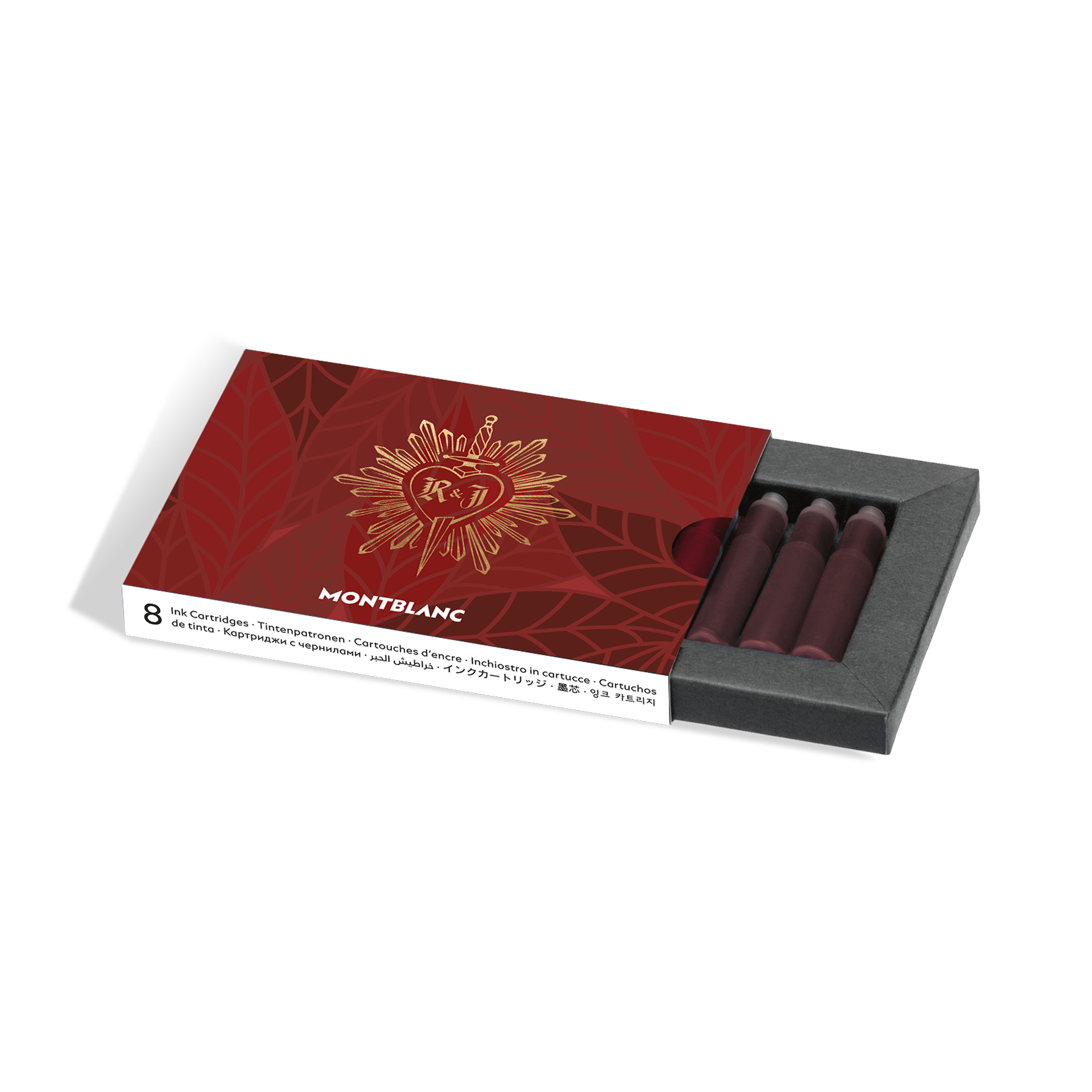Montblanc - Ink Cartridges  Meisterstück Romeo & Juliet  Verona - Mb136806 - Ink Cartridges   Red