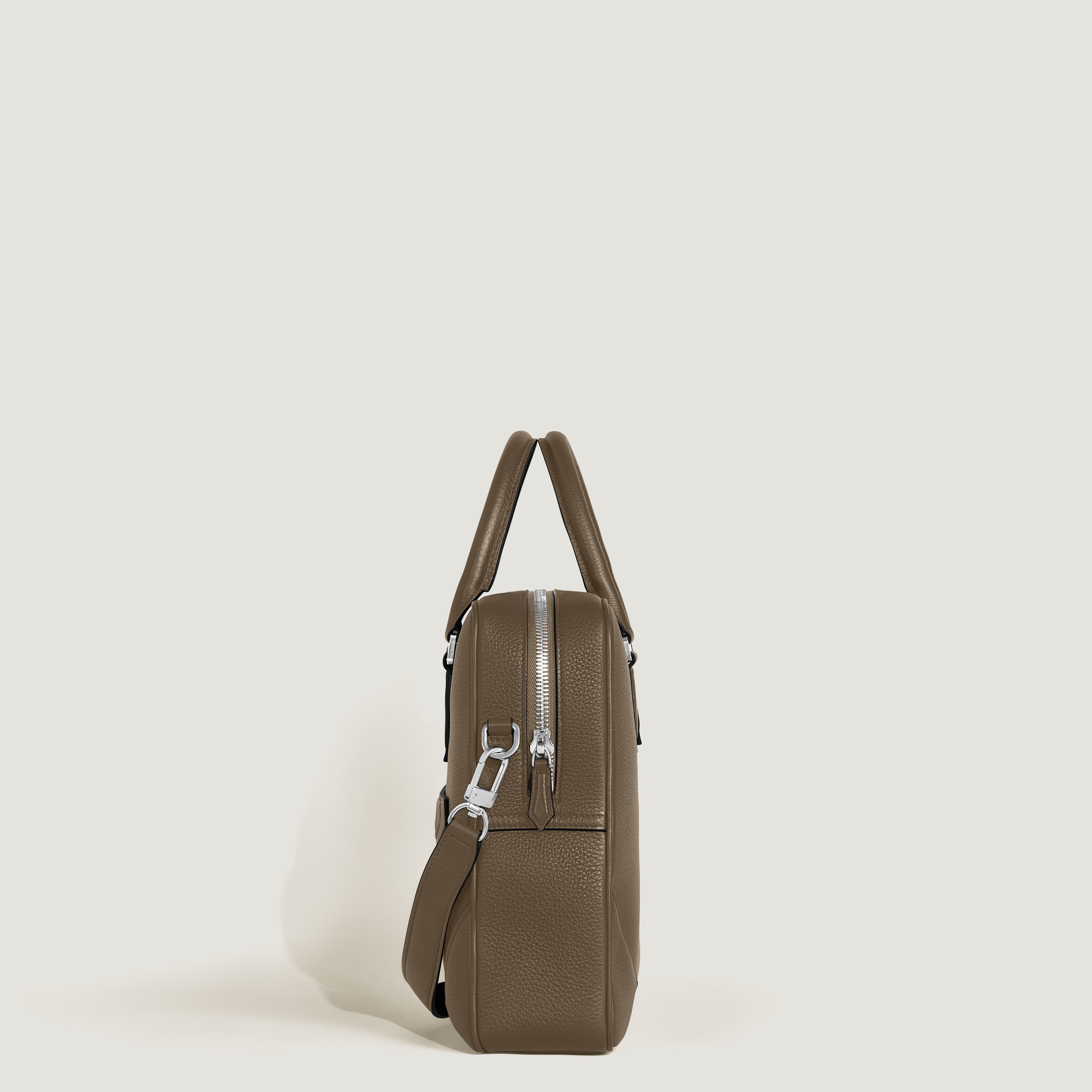  Montblanc - Mittelgroße Schreibmappe Aus Grain Leder - Haselnussbraun - Leder - Mb221622 - Aktentaschen 