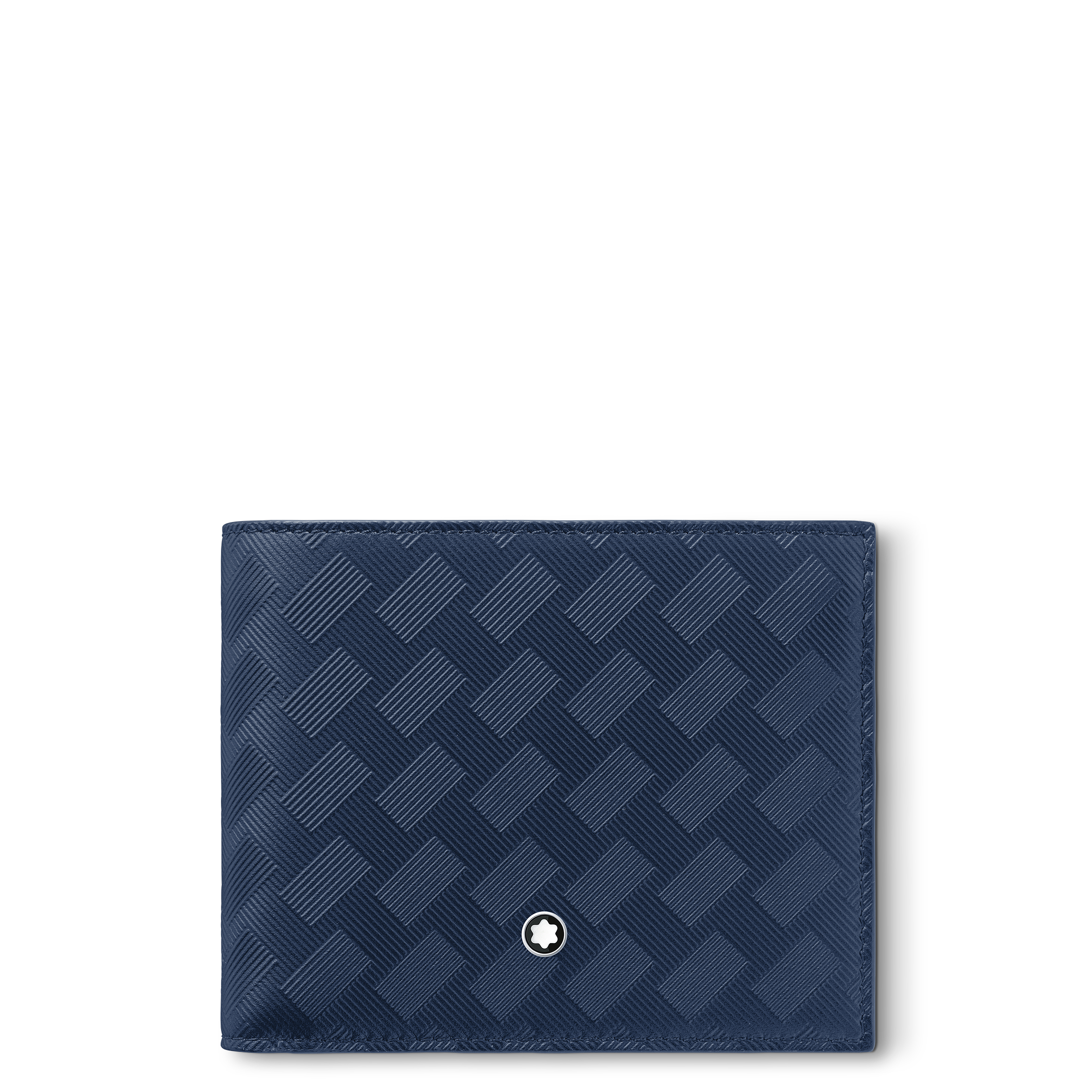 Montblanc - Wallet 6Cc In Extreme Leather - Leather - Mb198063 - Wallets Men's Ink Blue
