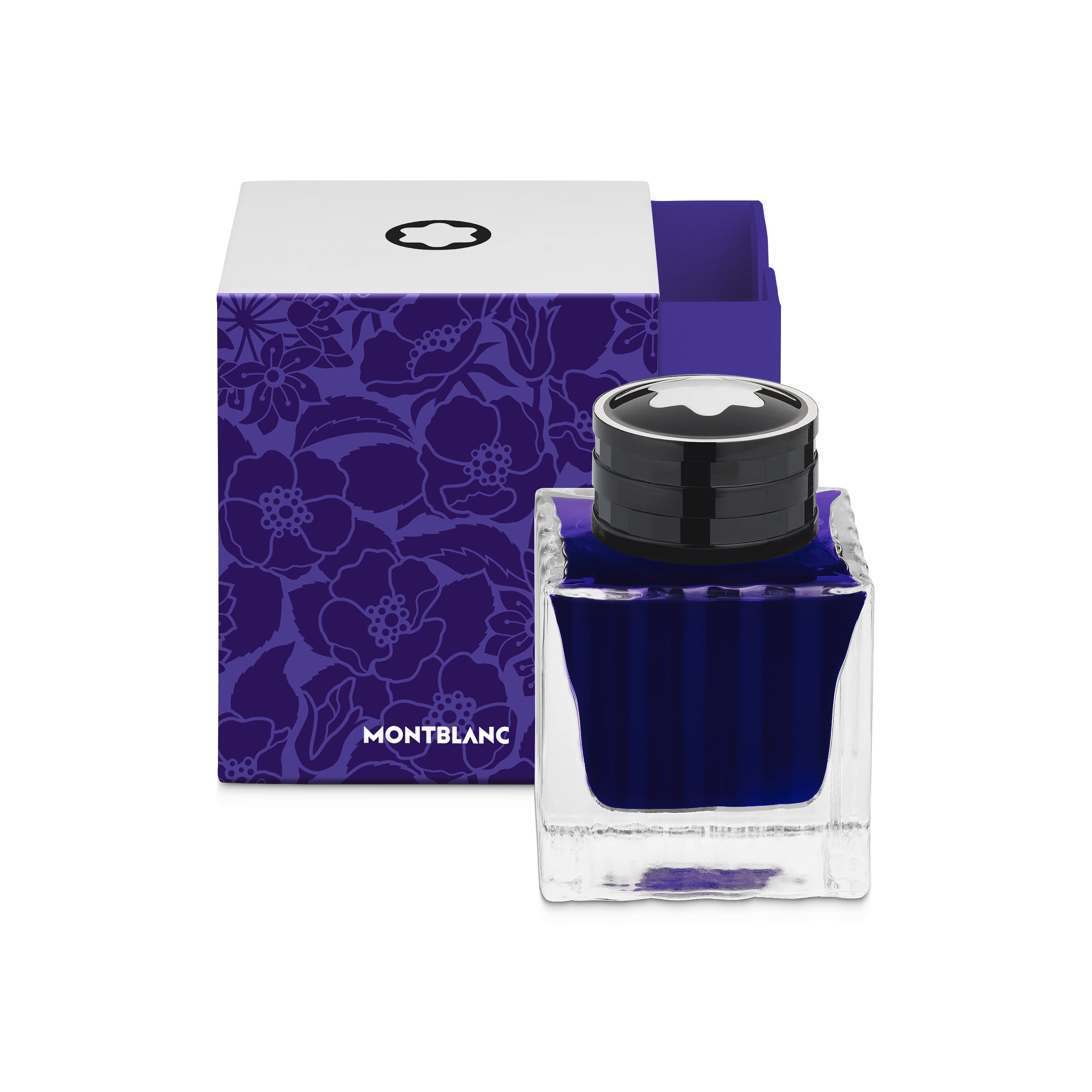 Montblanc - Ink Bottle  Writers Edition Homage To Bram Stoker  50 Ml - Mb136803 - Ink Bottles   Purple