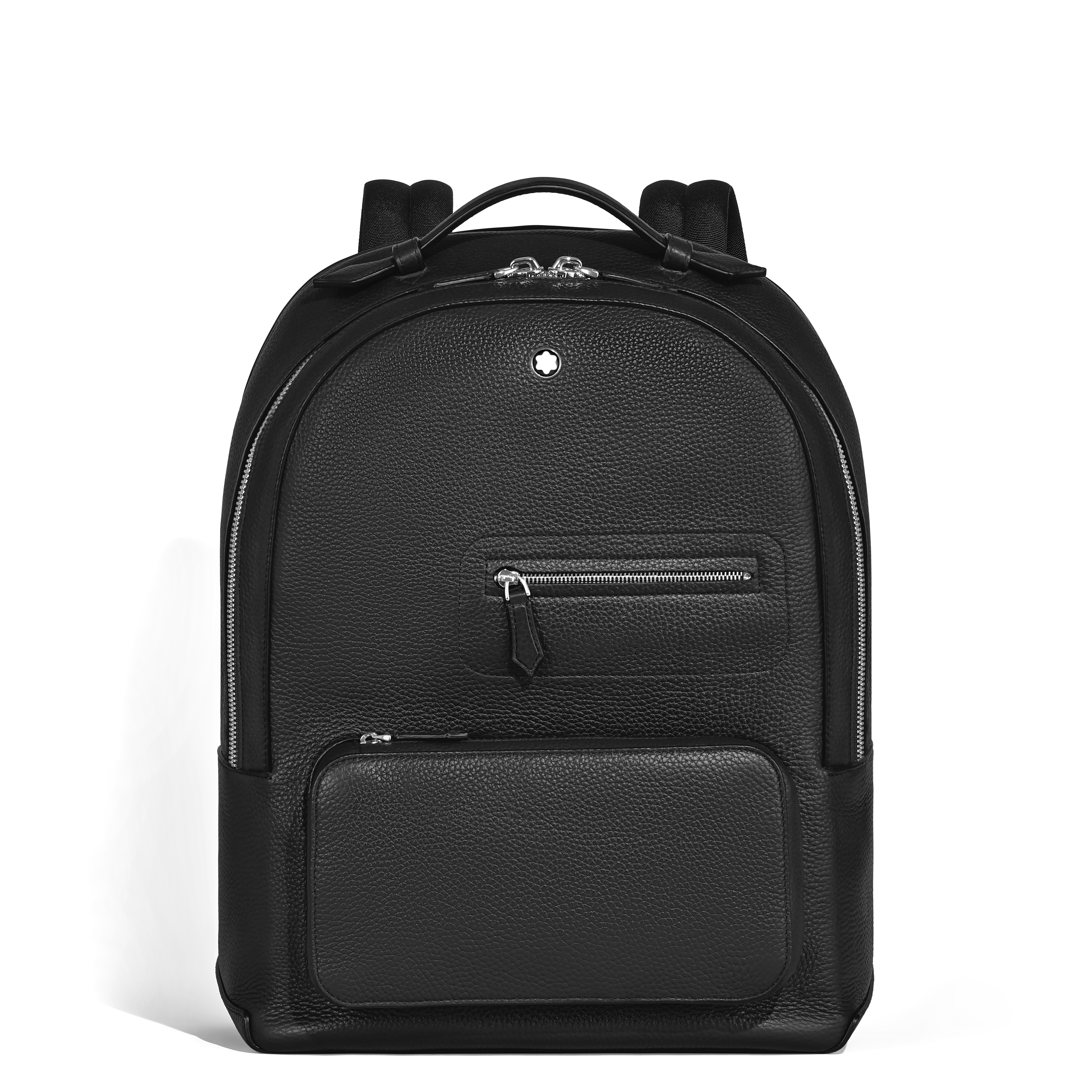 Montblanc - Companion Backpack - Leather - Mb199459 - Backpacks   Black