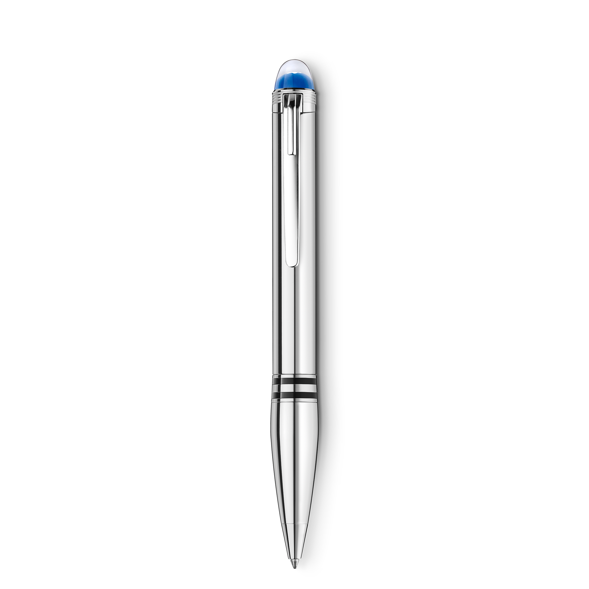 Montblanc - Starwalker Metal Ballpoint - Metal - Mb132513 - Ballpoints   Platinum
