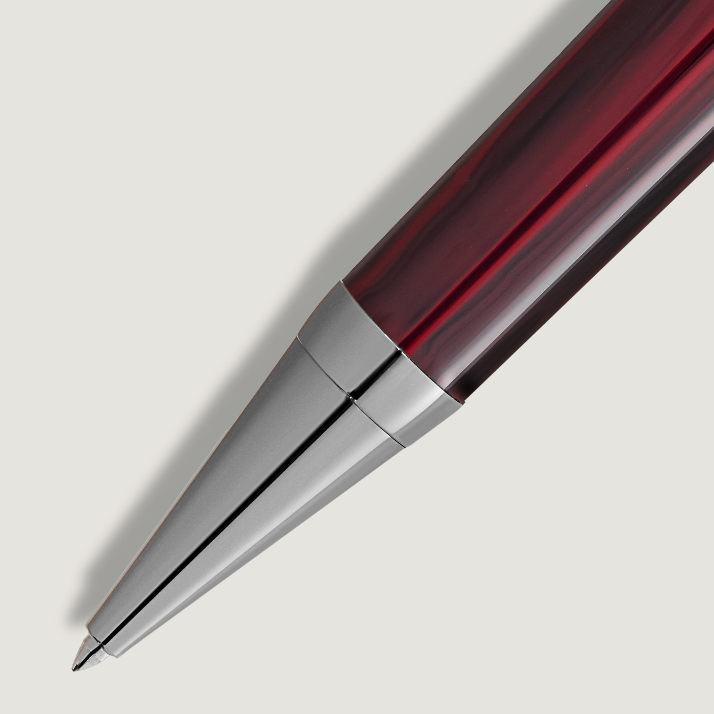  Montblanc - Bolígrafo Writers Edition Homage To Bram Stoker Edición Limitada - Rojo - Resina Preciosa - Mb133420 - Bolígrafos 