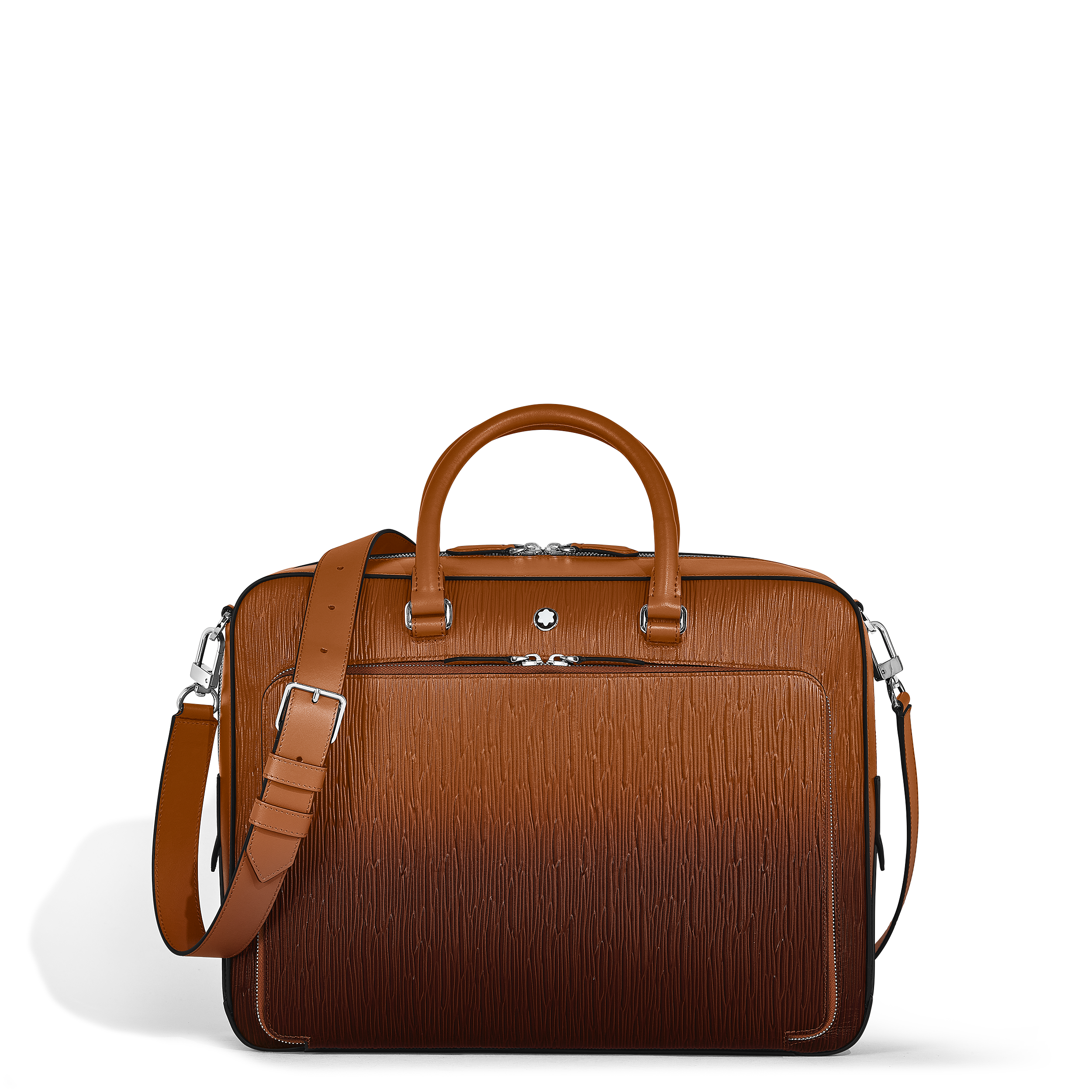 Montblanc - Writing Traveler Briefcase - Leather - Mb221684 - Document Cases   Fauve