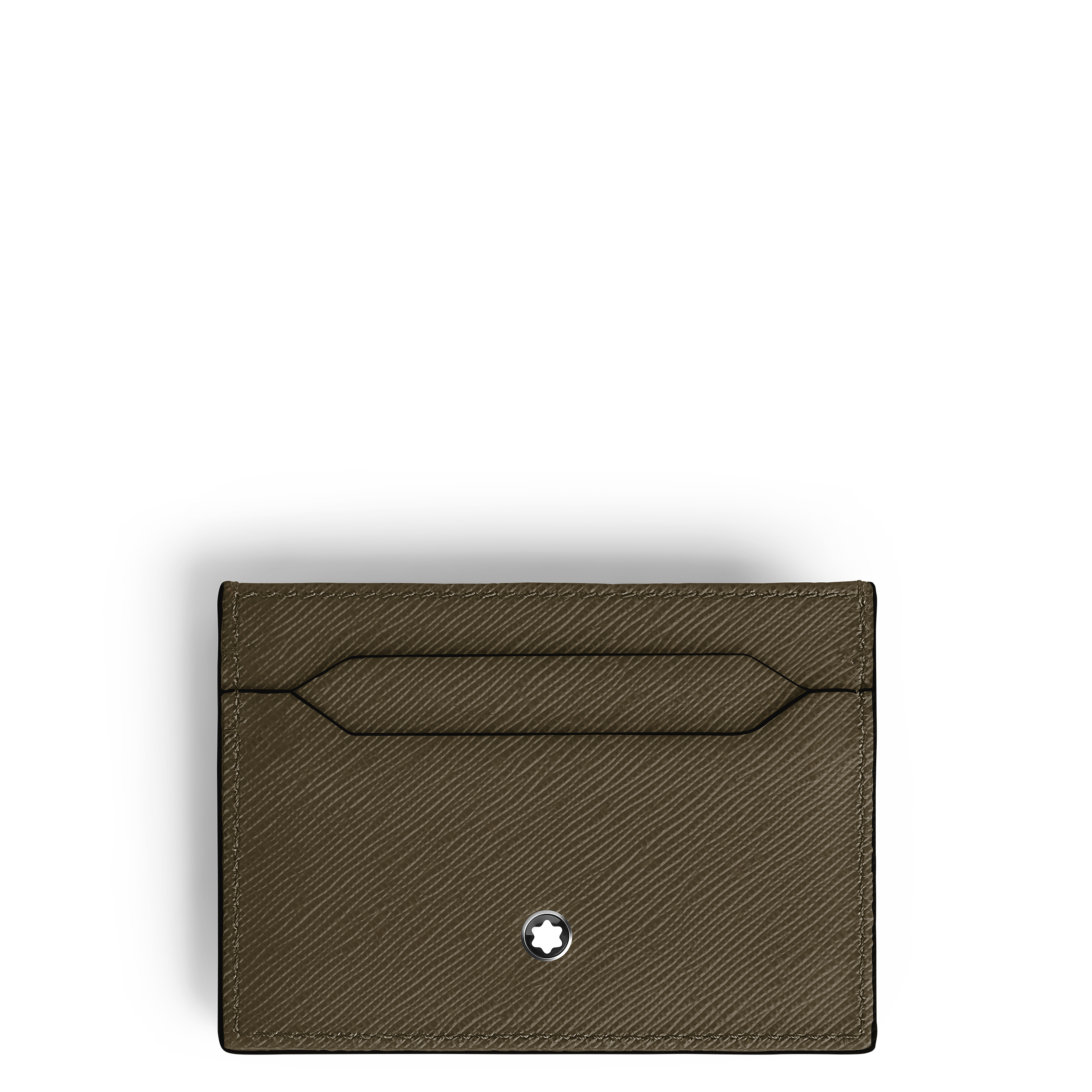 Montblanc - Card Holder 5Cc In Sartorial Leather - Leather - Mb222363 - Card Holders   Khaki