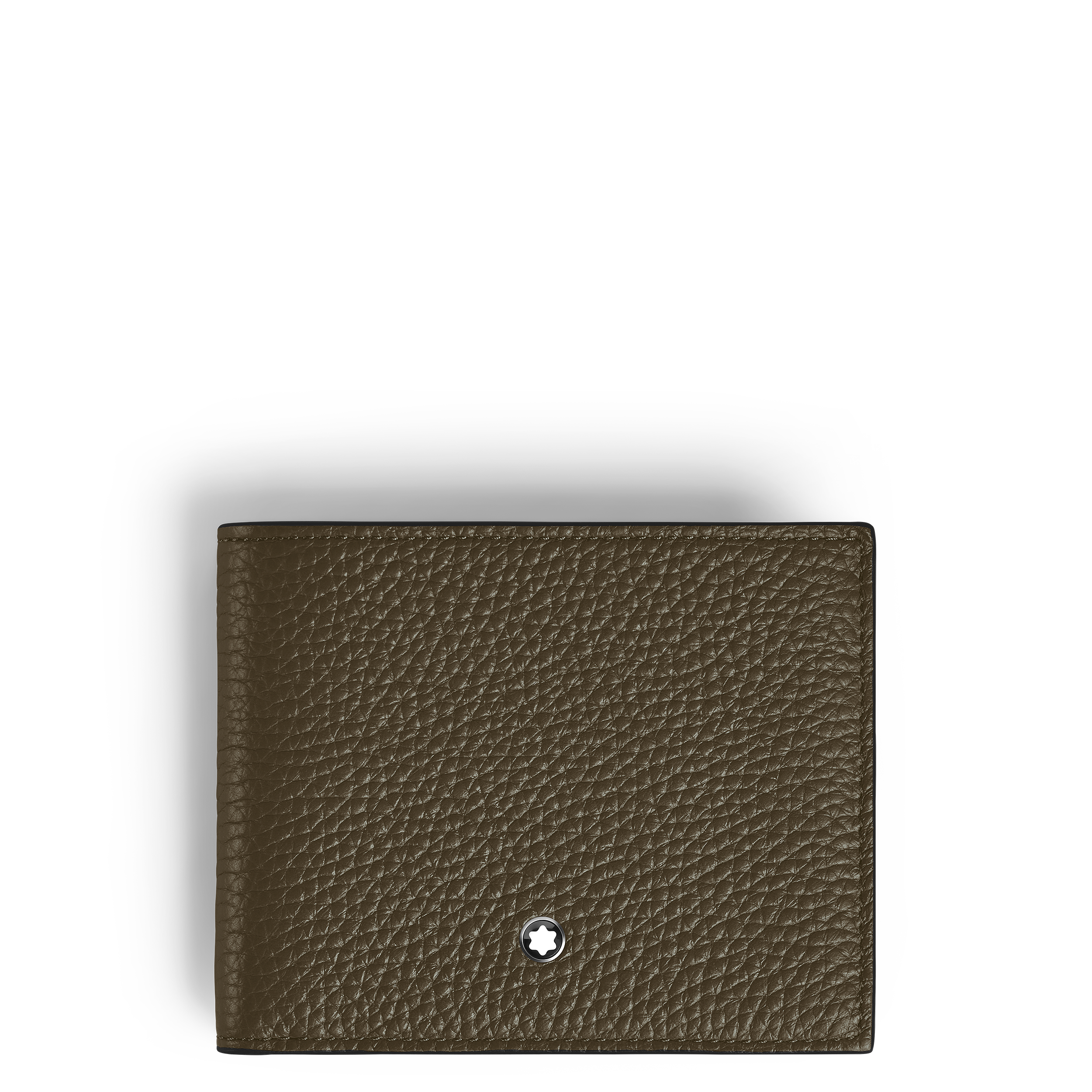 Montblanc - Wallet 6Cc In Grain Leather - Leather - Mb220197 - Wallets Men's Khaki