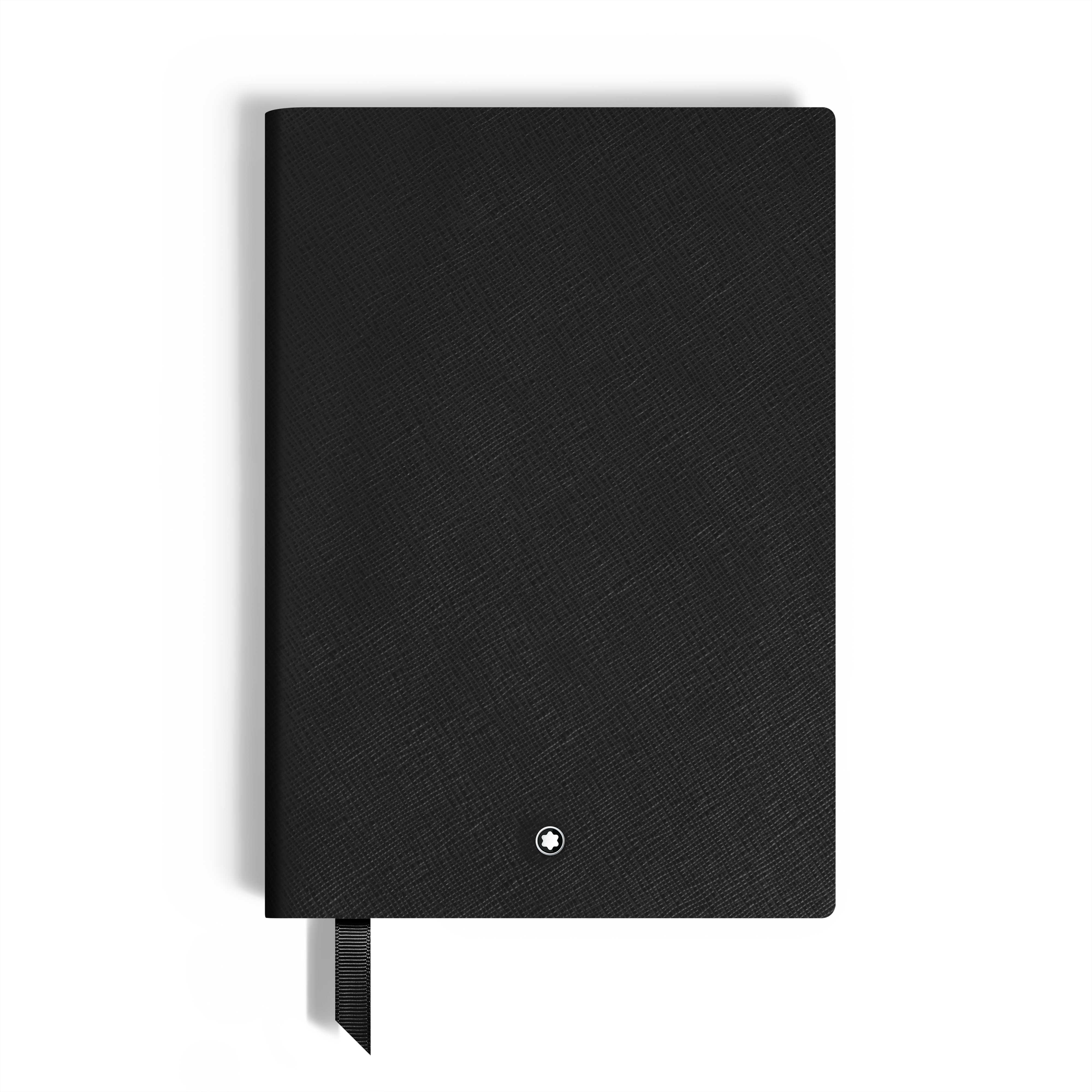 Montblanc - Medium Notebook In Sartorial Leather  Squared Pages - Paper - Mb134752 - Notebooks   Black