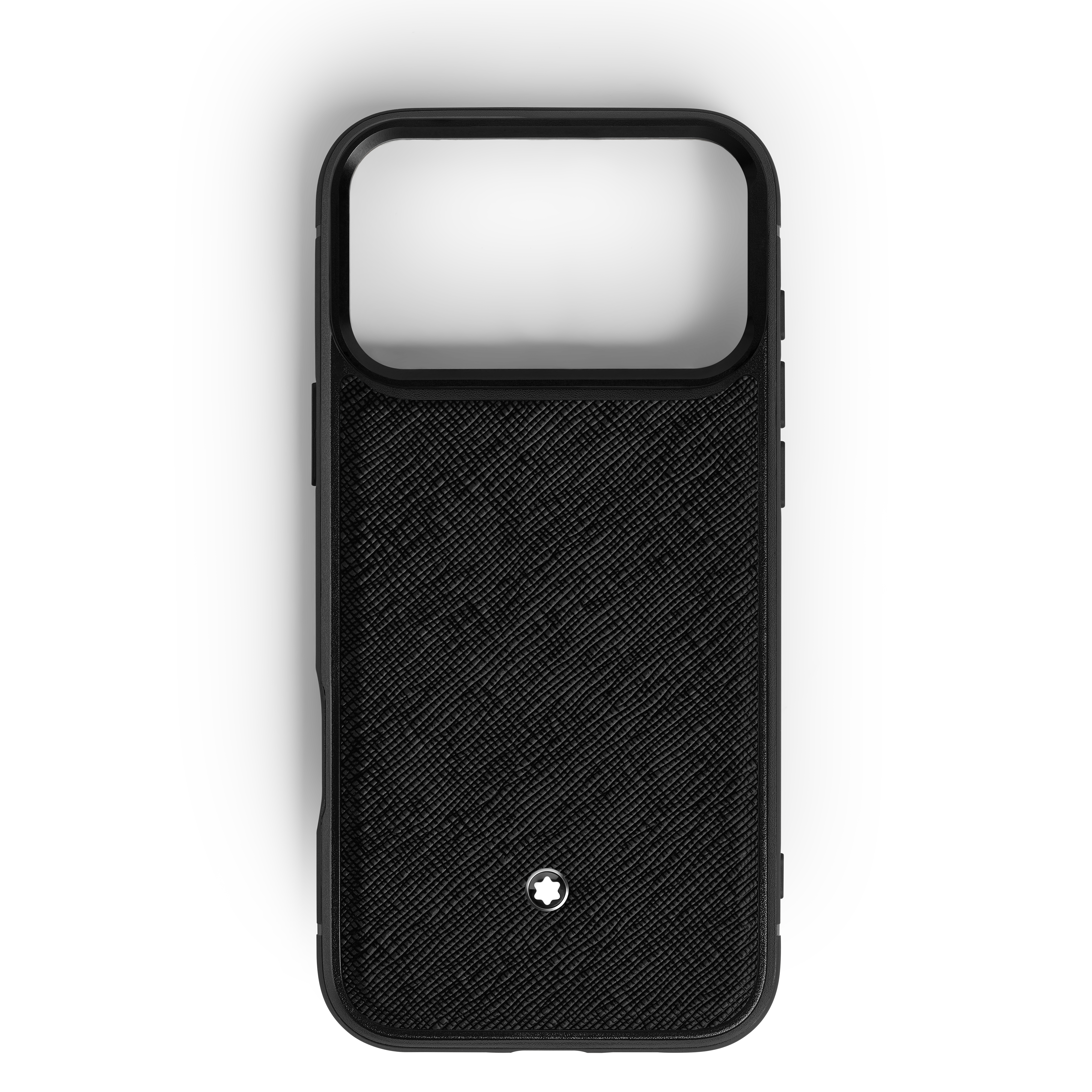 Montblanc - Funda Rígida Para Iphone 17 Pro Max De Piel Sartorial - Negro - Piel - Mb220602 - Fundas Para Teléfonos 