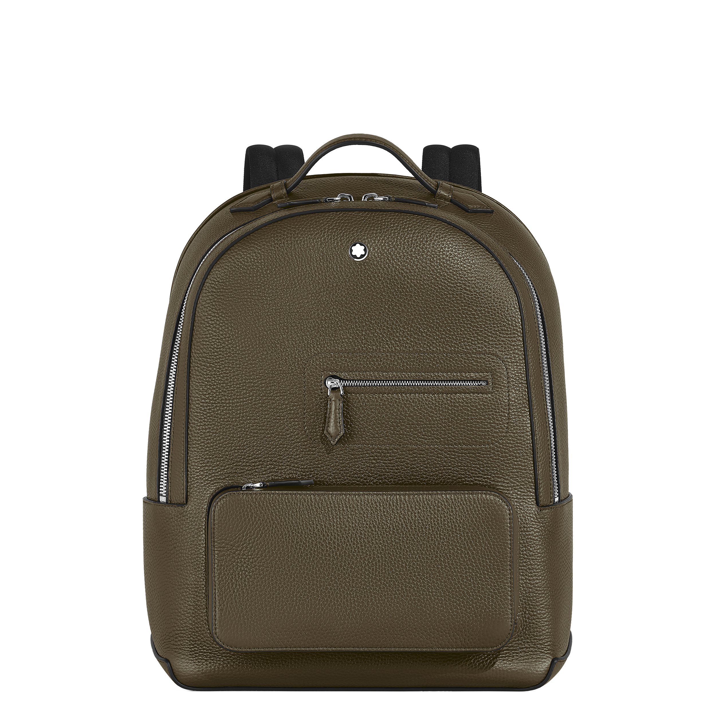 Montblanc - Companion Backpack - Leather - Mb220194 - Backpacks   Khaki