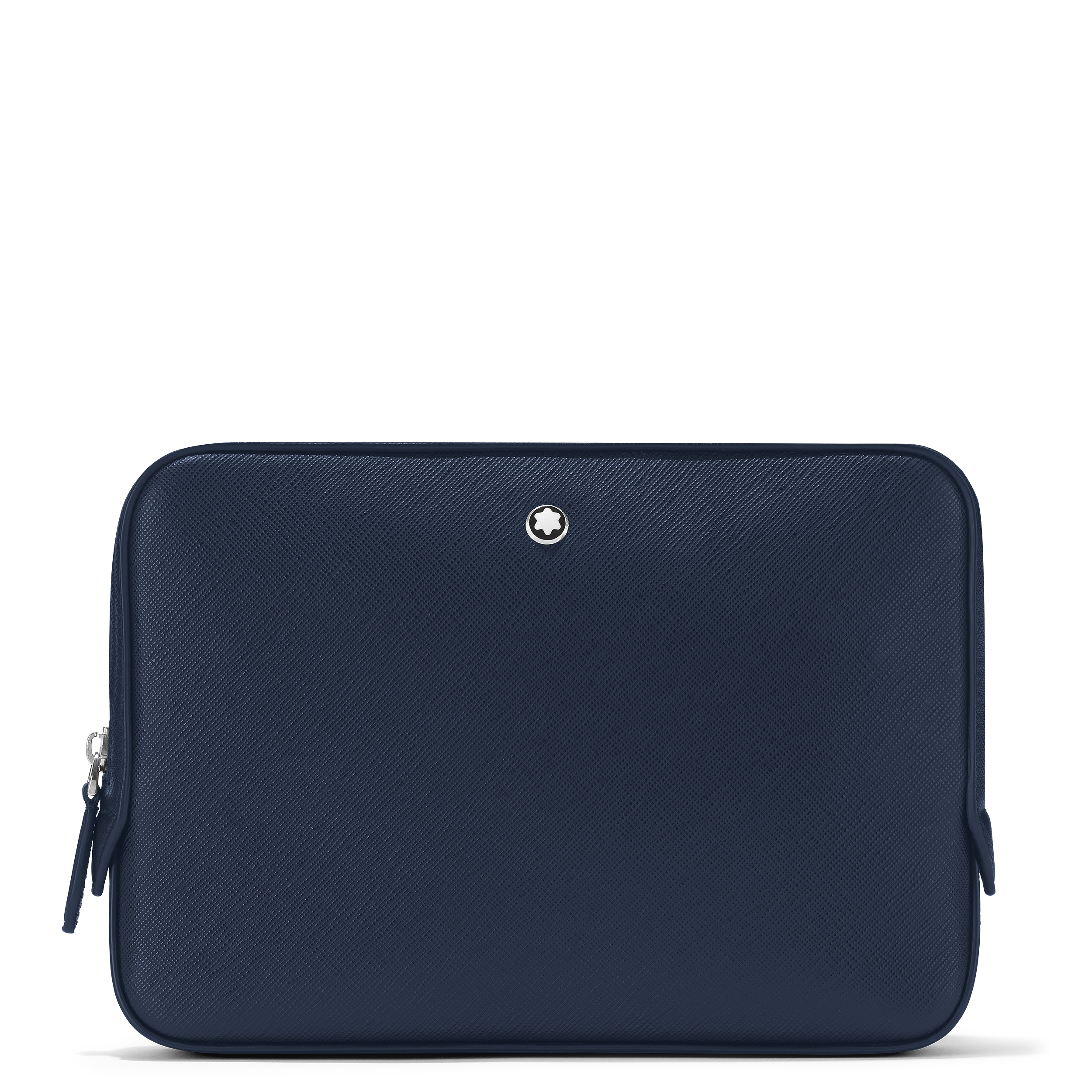 Montblanc - Small Crossbody Bag In Sartorial Leather - Mb131718 - Messengers   Ink Blue
