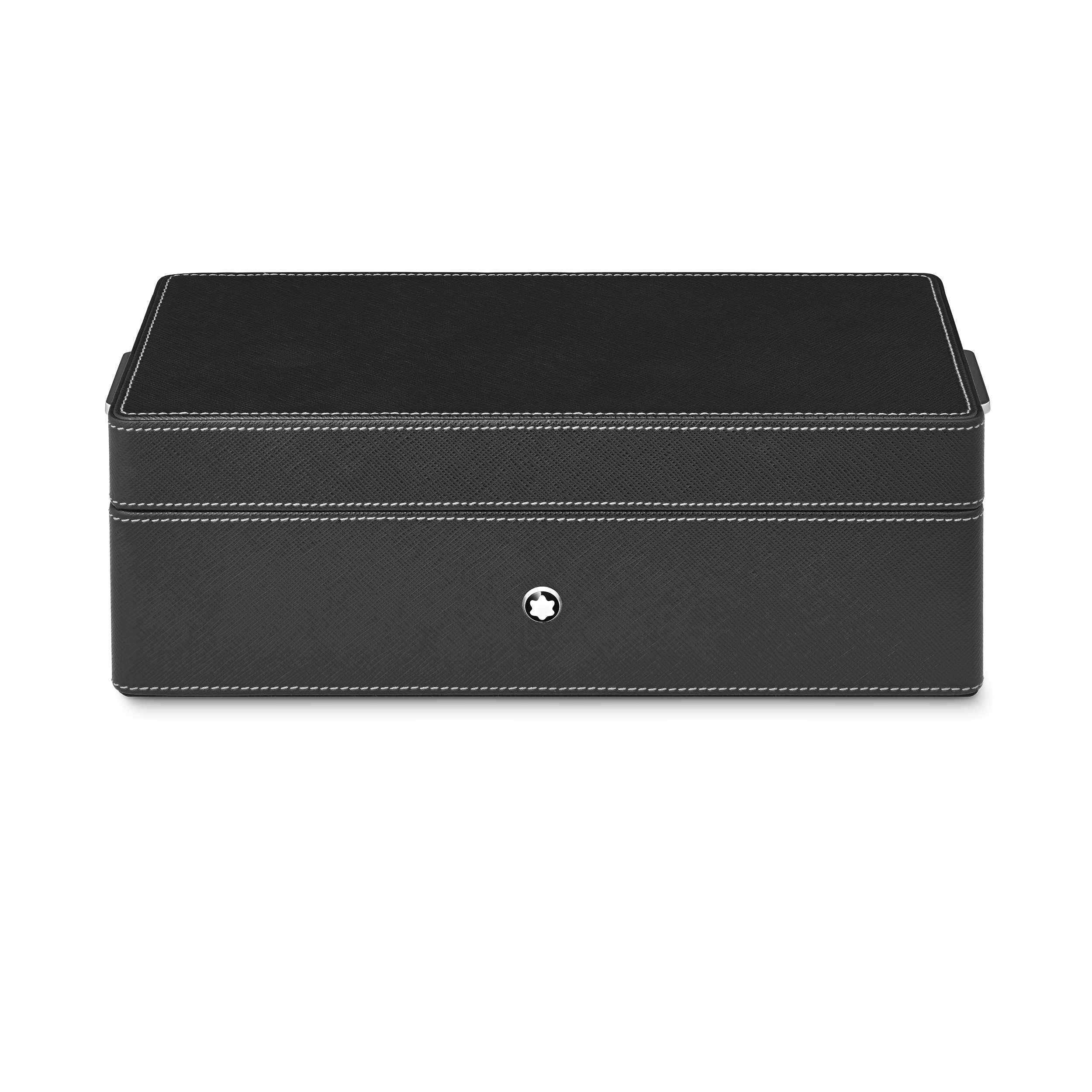 Montblanc - Pen Box In Sartorial Leather - Mb133158 - Collector Boxes Black