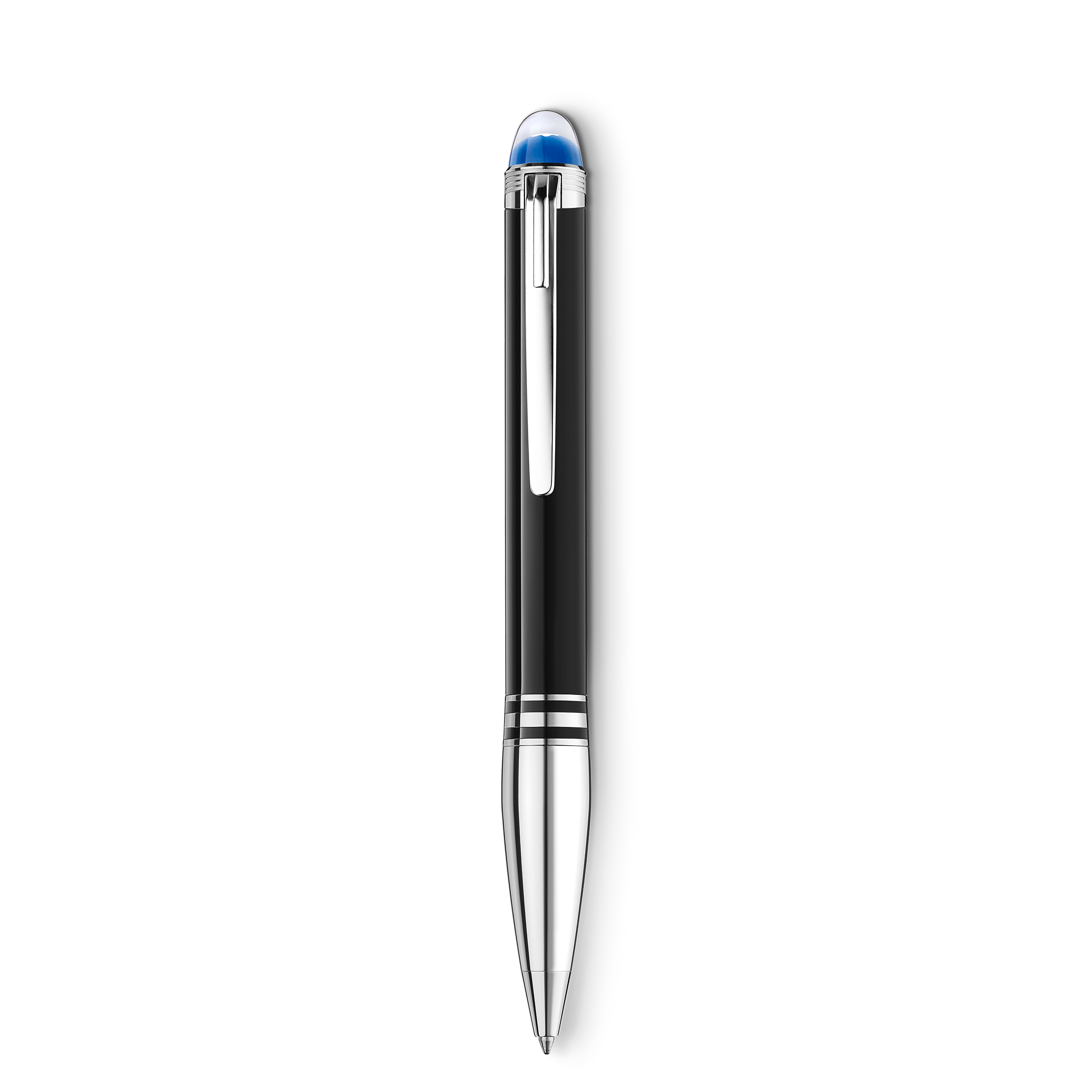 Montblanc - Starwalker Doué Ballpoint - Metal / Precious Resin - Mb132511 - Ballpoints   Black