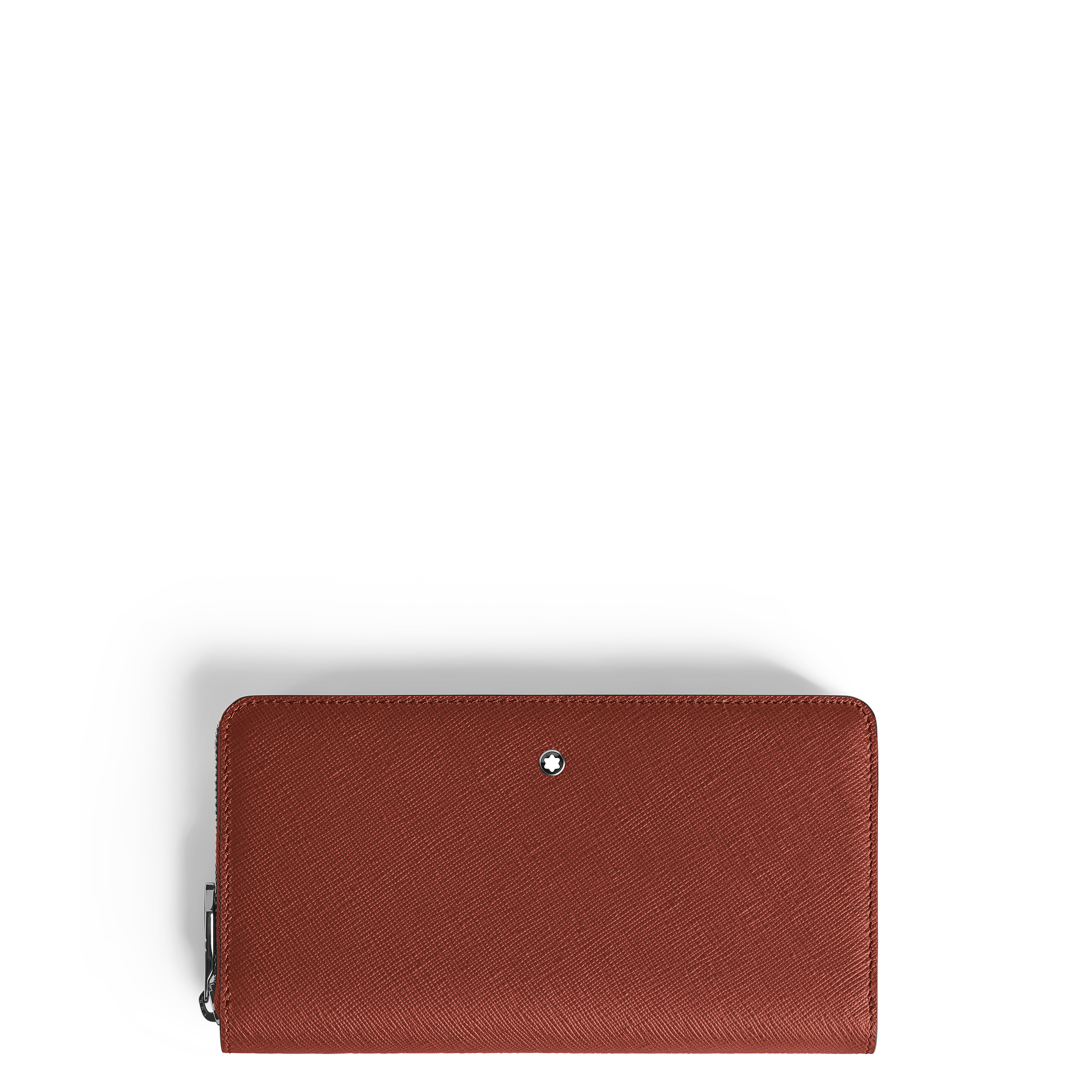 Montblanc - Wallet 12Cc With Zip In Sartorial Leather - Leather - Mb223119 - Wallets   Red Oak