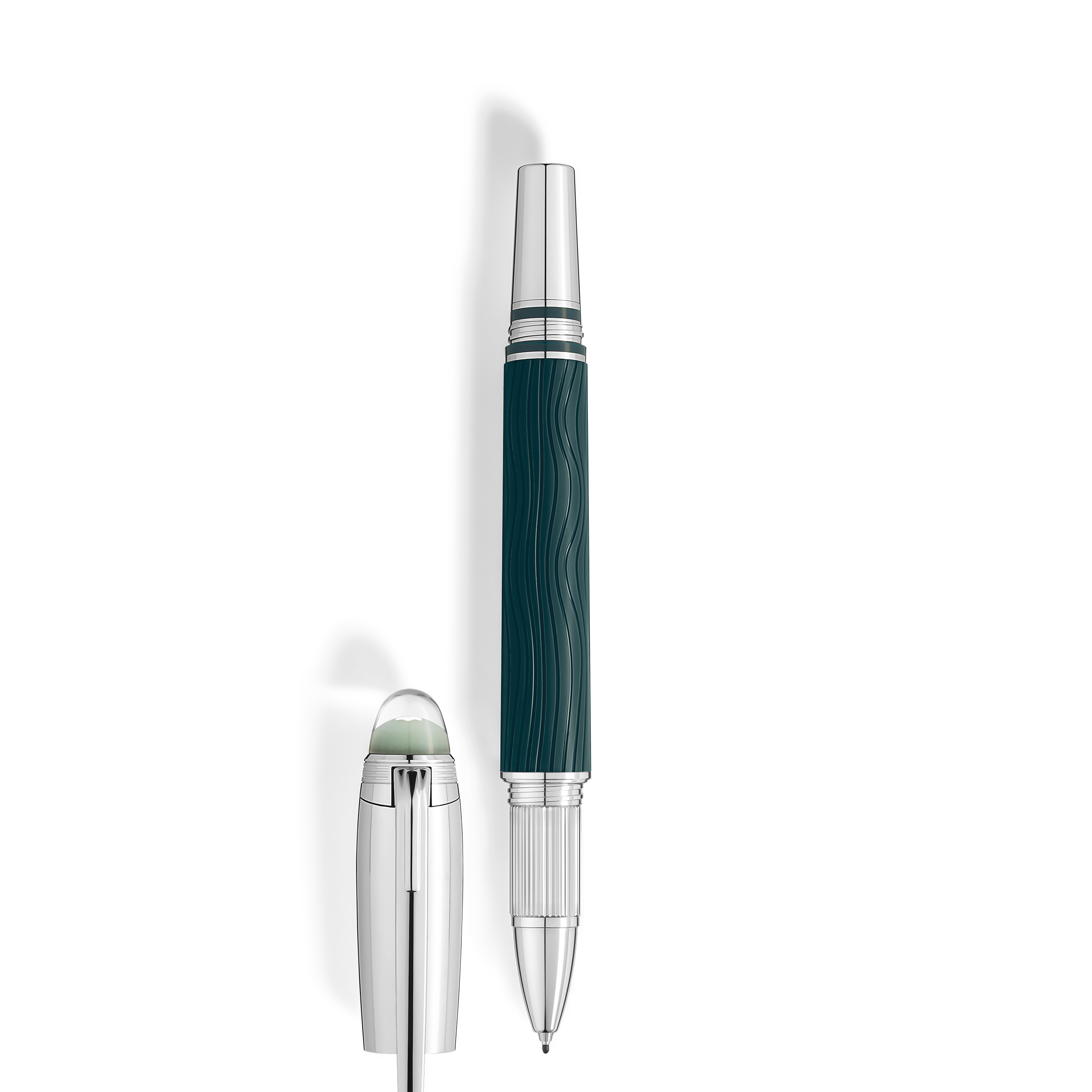 Montblanc - Starwalker Polar Doué Fineliner - Metal / Precious Resin - Mb132907 - Fineliners   Green