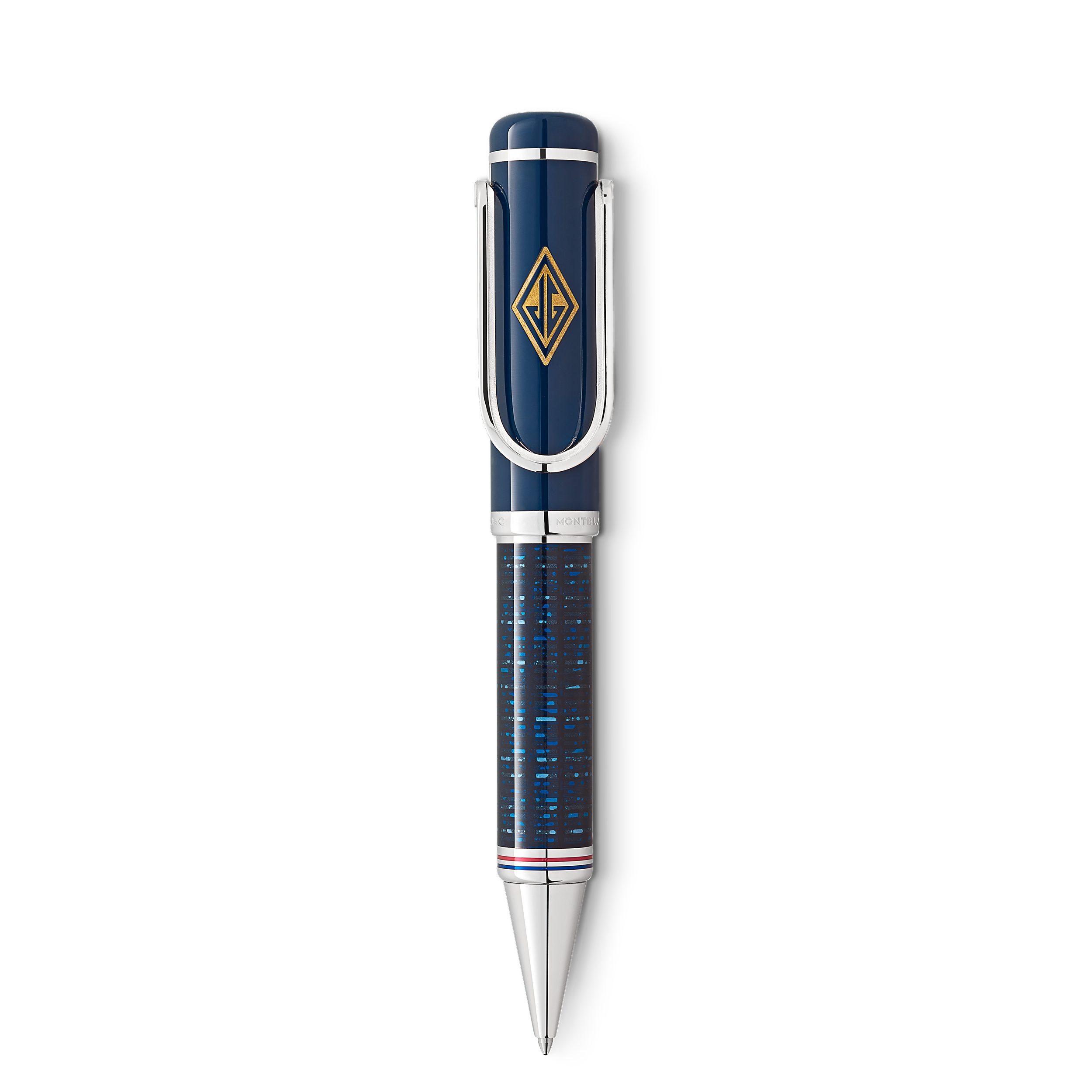 Montblanc - Great Characters Homage To The Great Gatsby Special Edition Ballpoint - Precious Resin - Mb130659 - Ballpoints   Blue