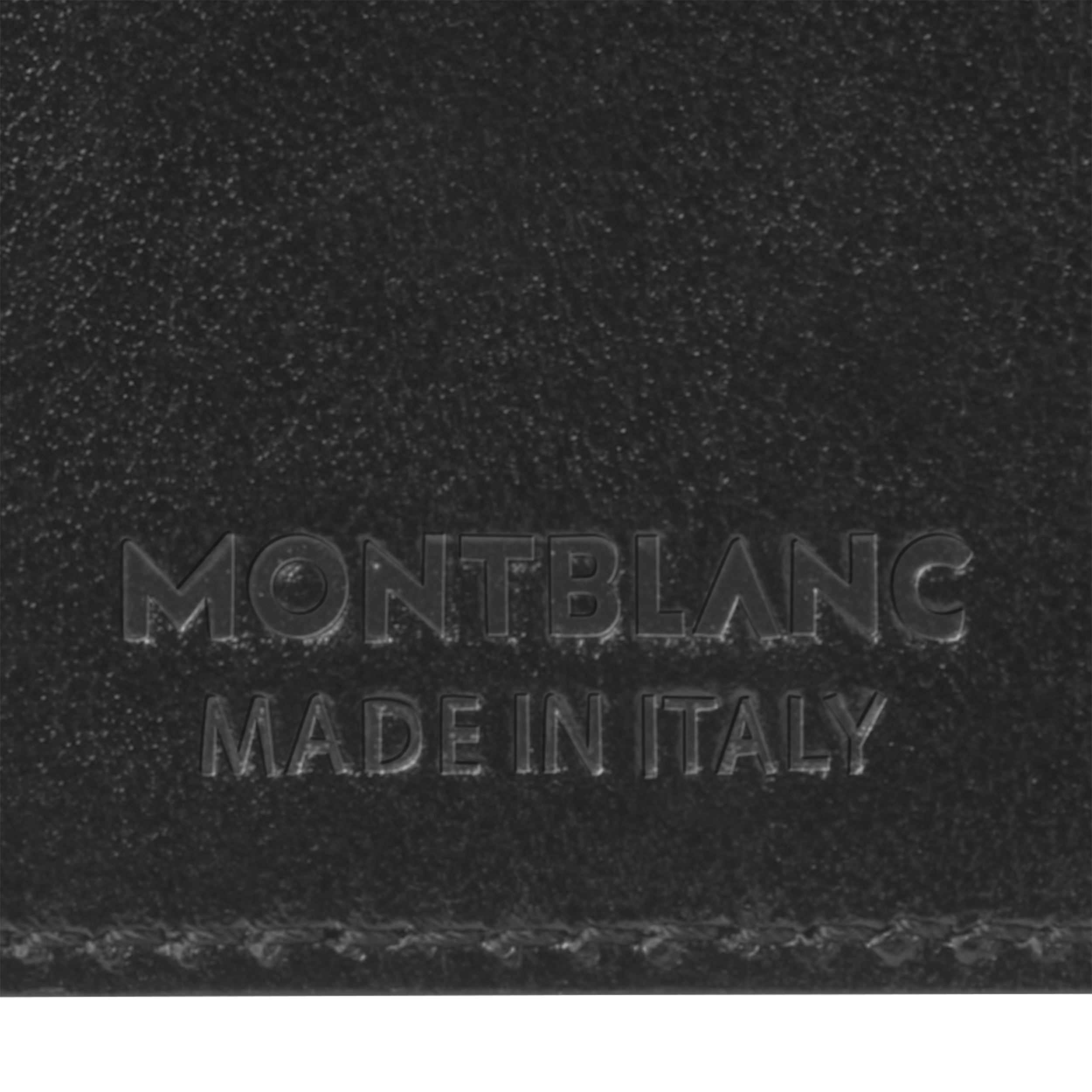  Montblanc - Brieftasche 6 Cc Mit Geldscheinklammer Aus Meisterstück Leder - Schwarz - Leder - Mb198313 - Brieftaschen 