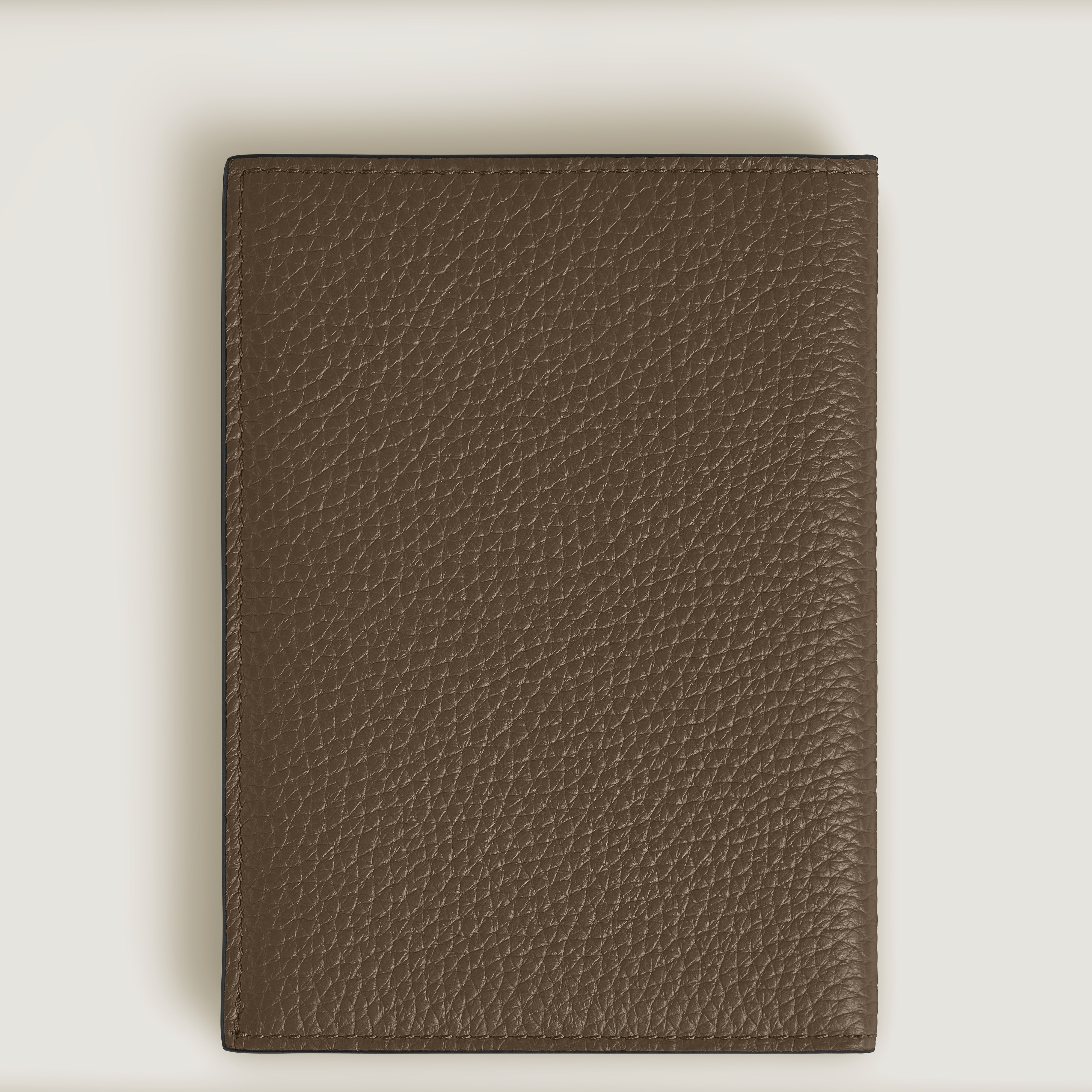  Montblanc - Porta Passaporto In Pelle Con Grana - Noisette - Pellame - Mb220224 - Custodie Per Passaporto 