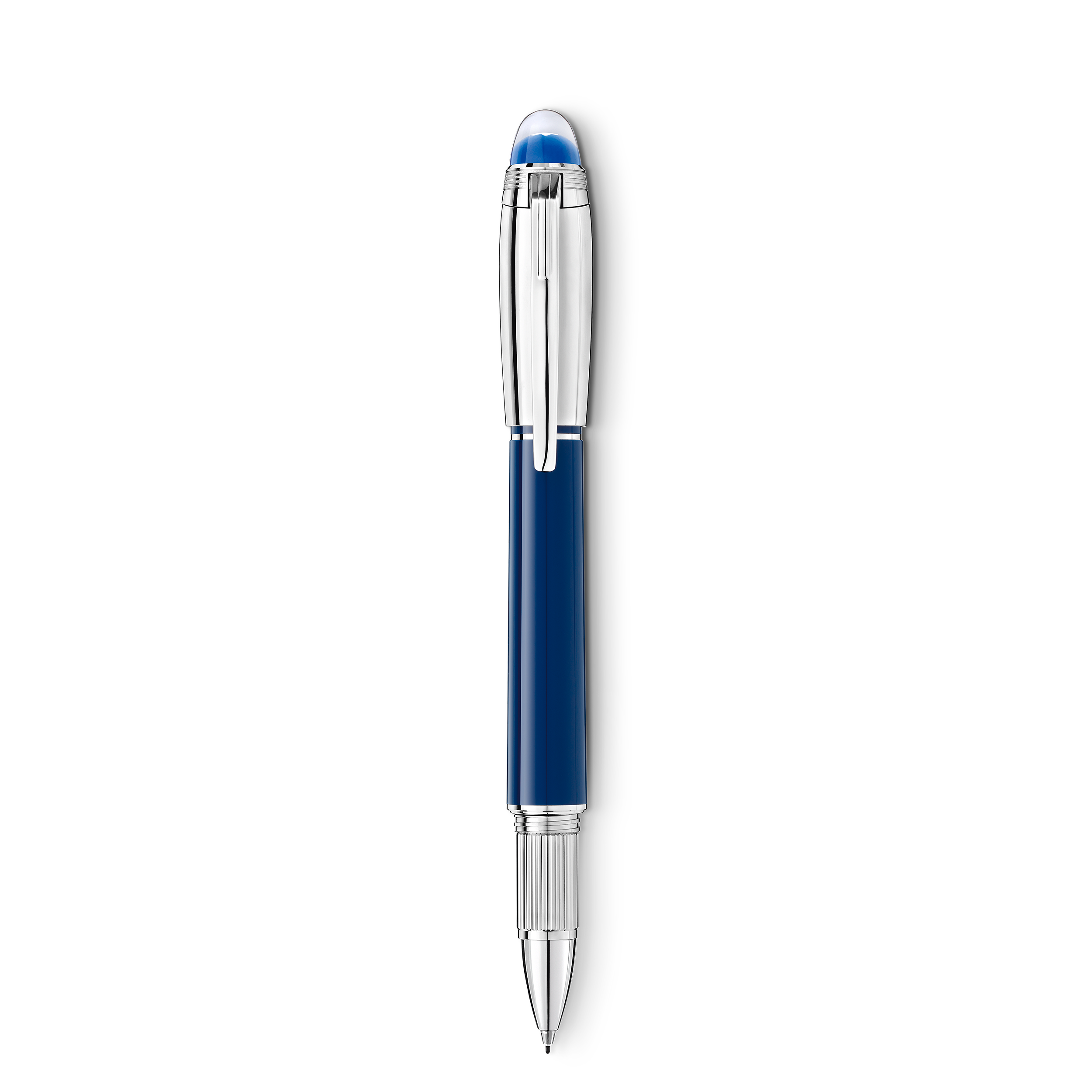 Montblanc - Starwalker Planet Doué Fineliner - Metal / Precious Resin - Mb132435 - Fineliners   Blue