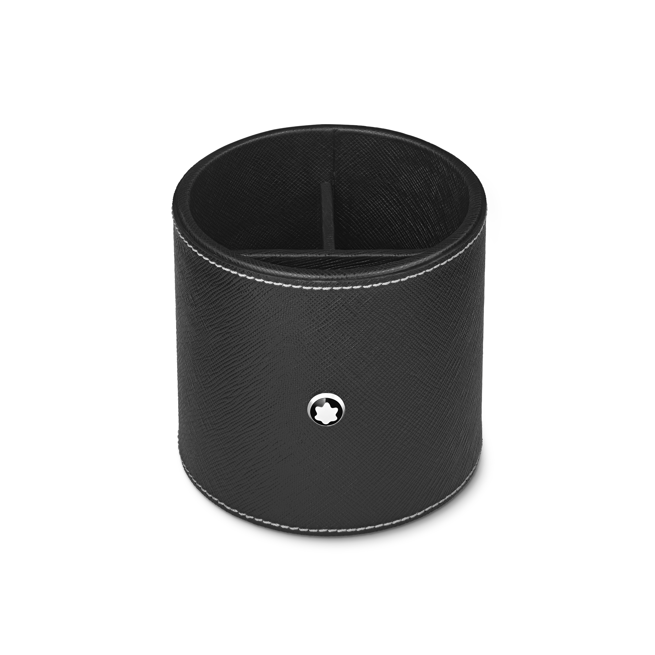 Montblanc - Pen Holder In Sartorial Leather - Mb133163 - Pen Holders Black
