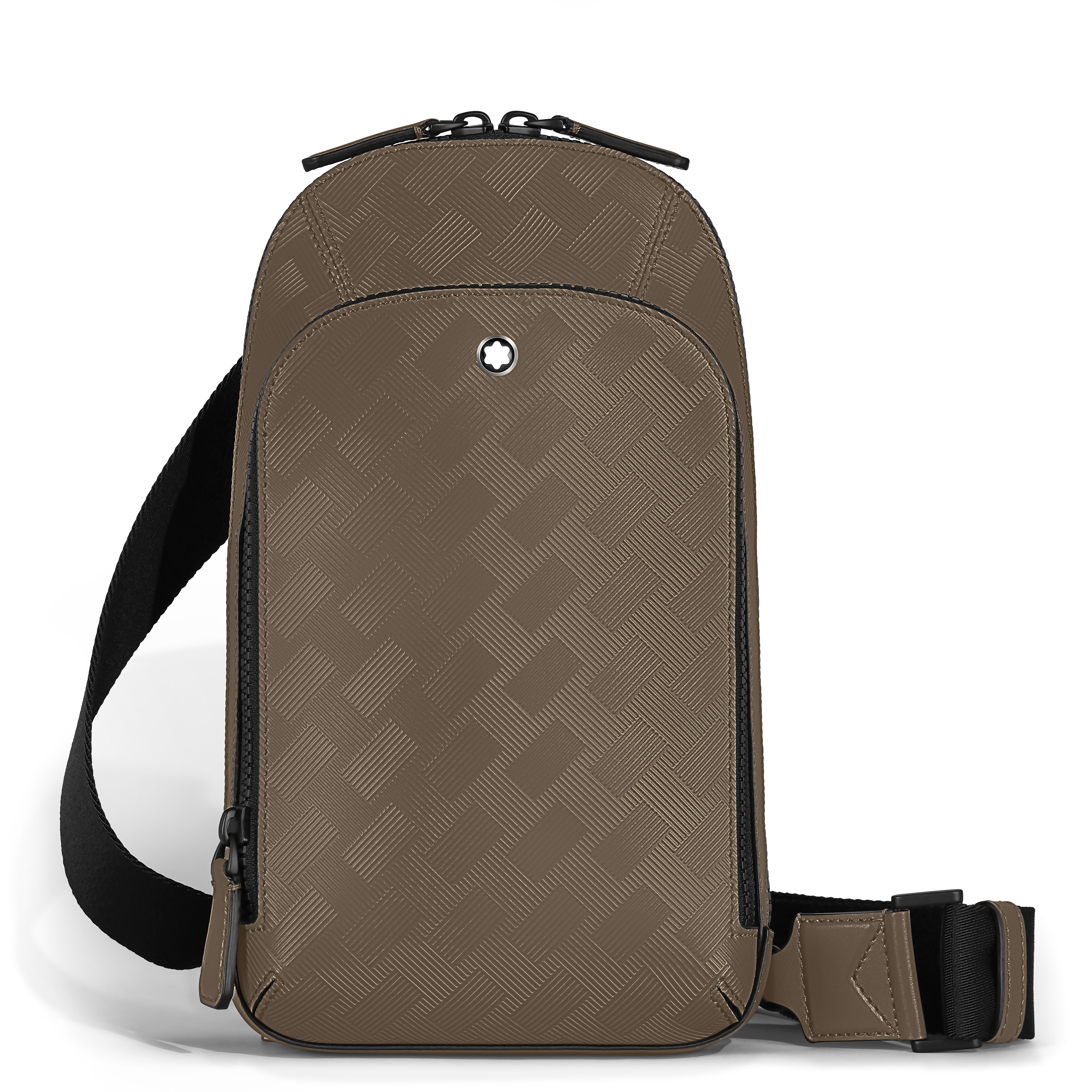  Montblanc - Mittelgroße Umhängetasche Aus Extreme Leder - Haselnussbraun - Leder - Mb220243 - Sling Bags 