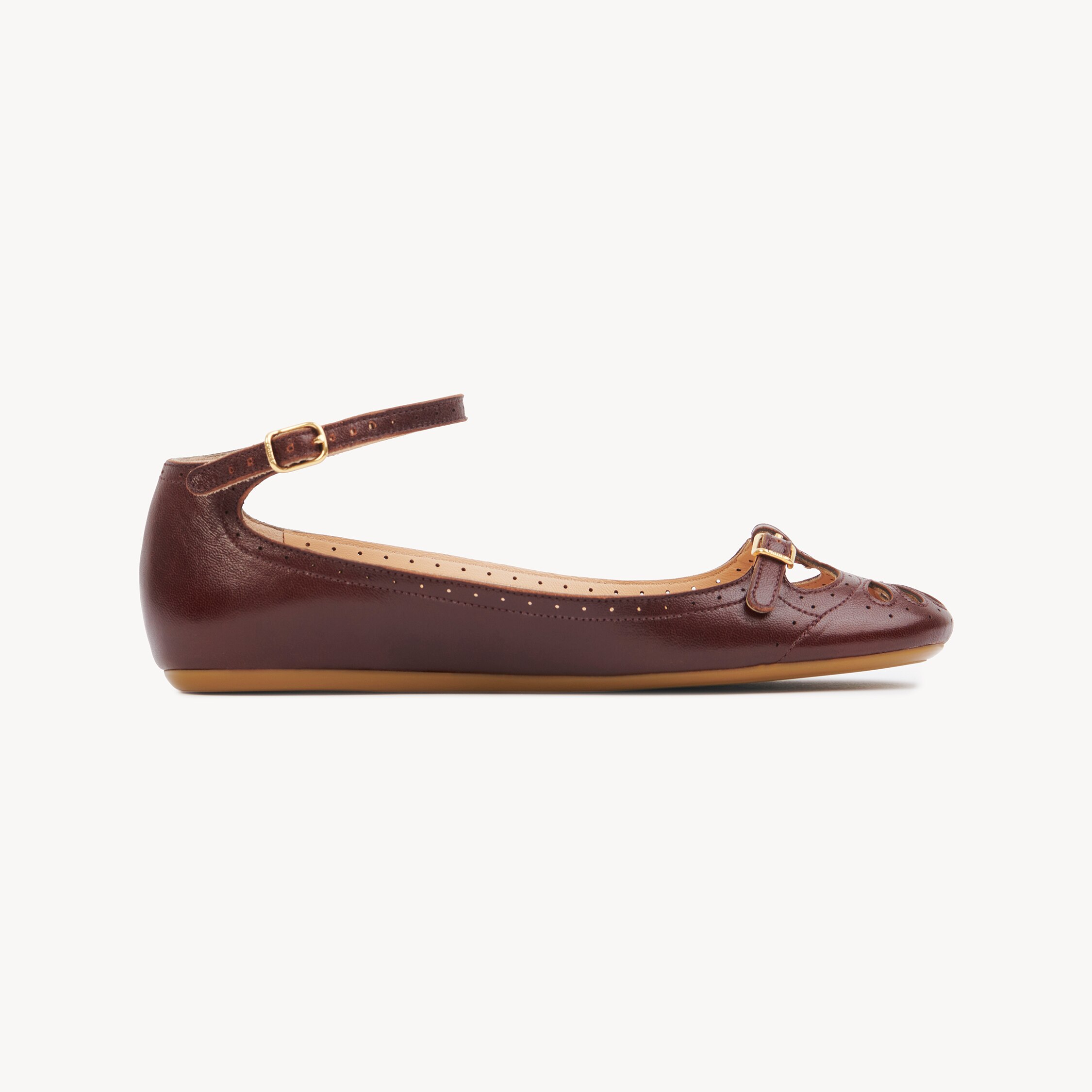 Chloé Ballerines Misty In Brown