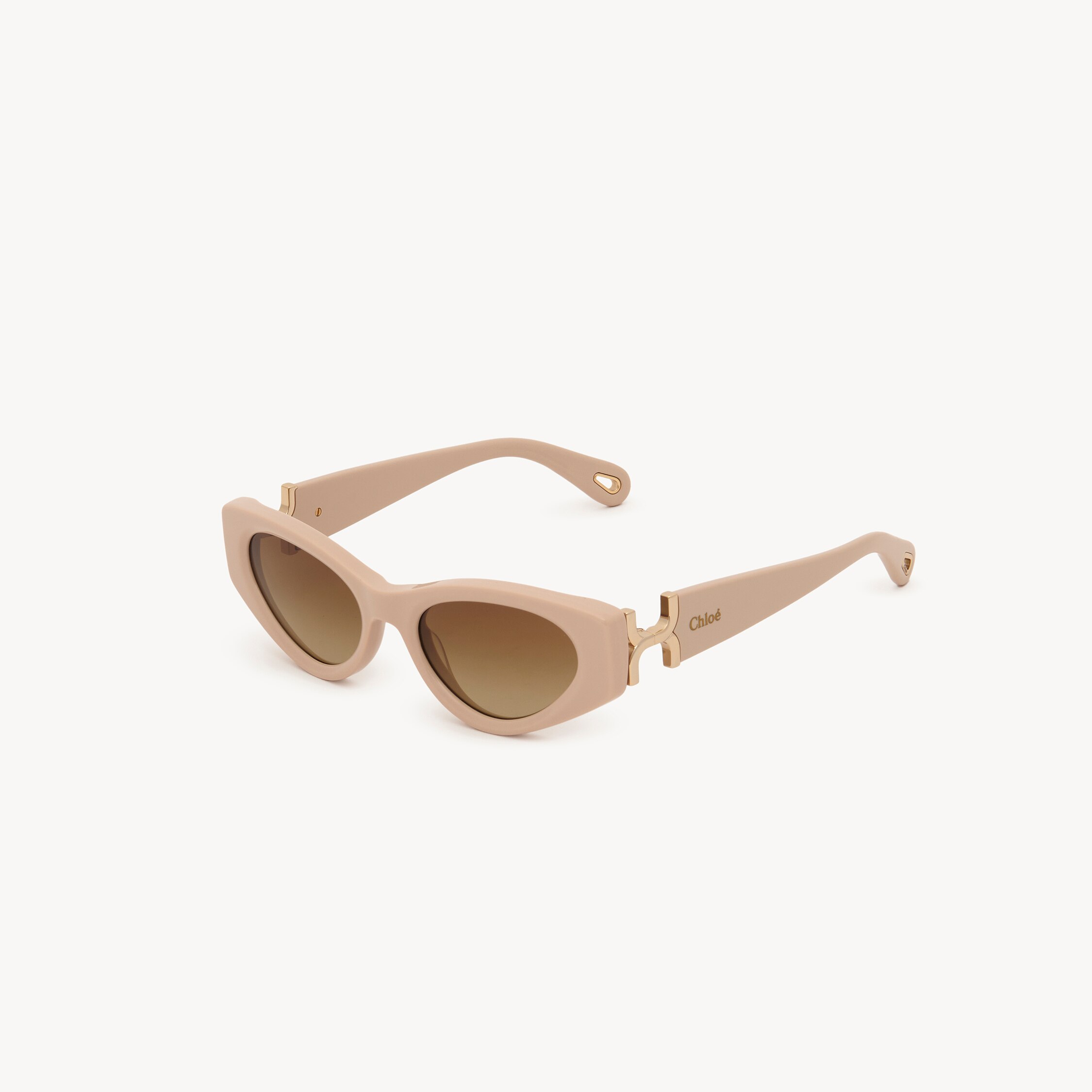 Chloé Light Pink Marcie Cat-eye Sunglasses In Pink