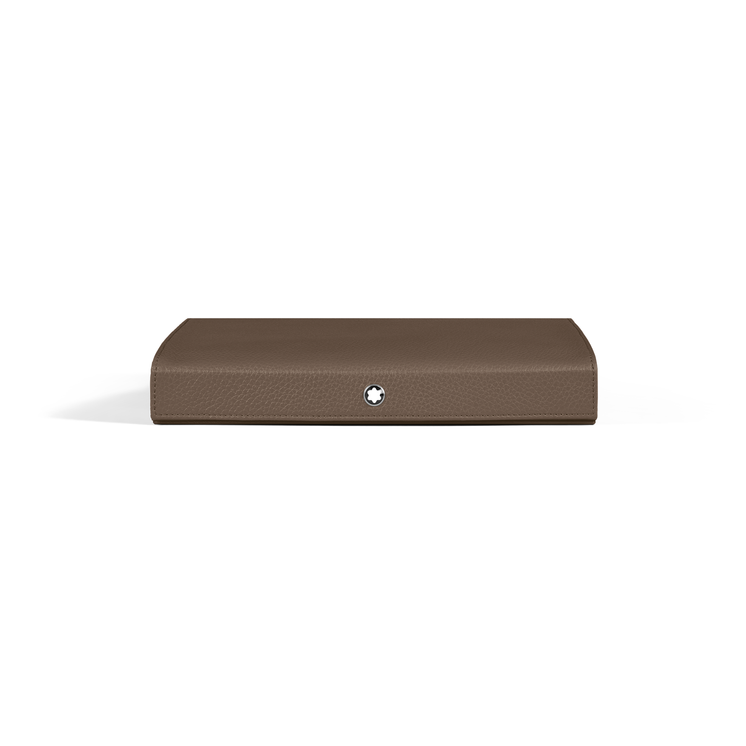 Montblanc - Travel Box For 8 Writing Instruments In Grained Leather - Leather - Mb137720 - Collector Boxes   Noisette