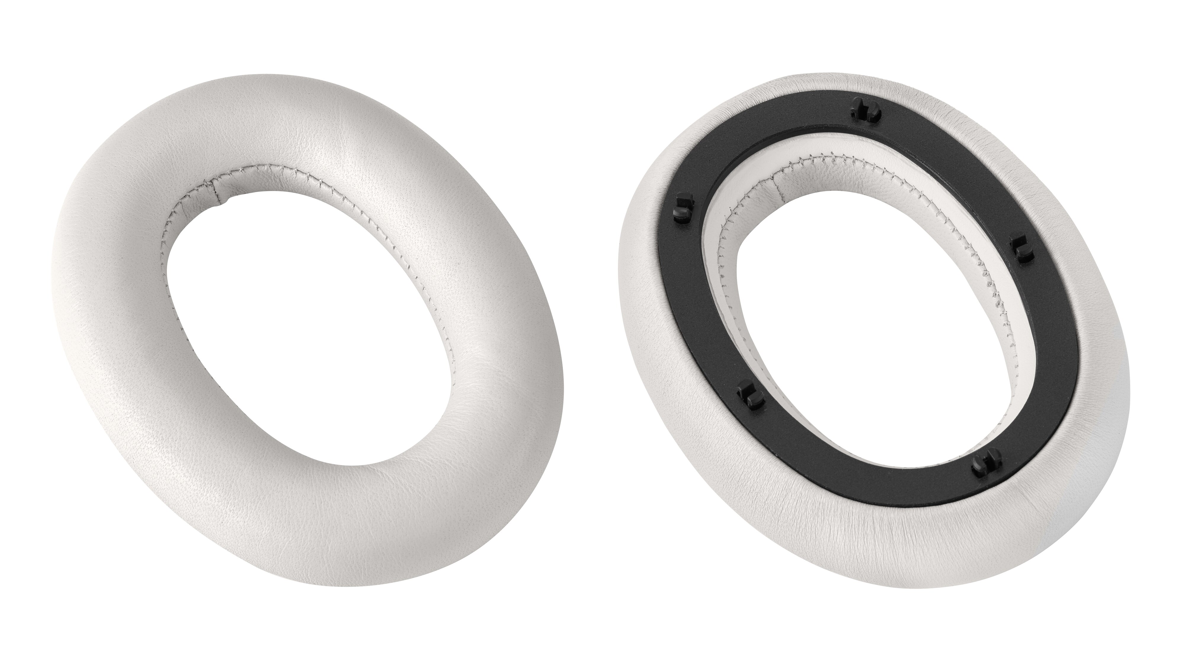  Montblanc - Ohrpolster Für Montblanc Mb 01 Over-ear-kopfhörer - Grau - Schafsleder - Mb125990 - Kopfhörer-accessoires 