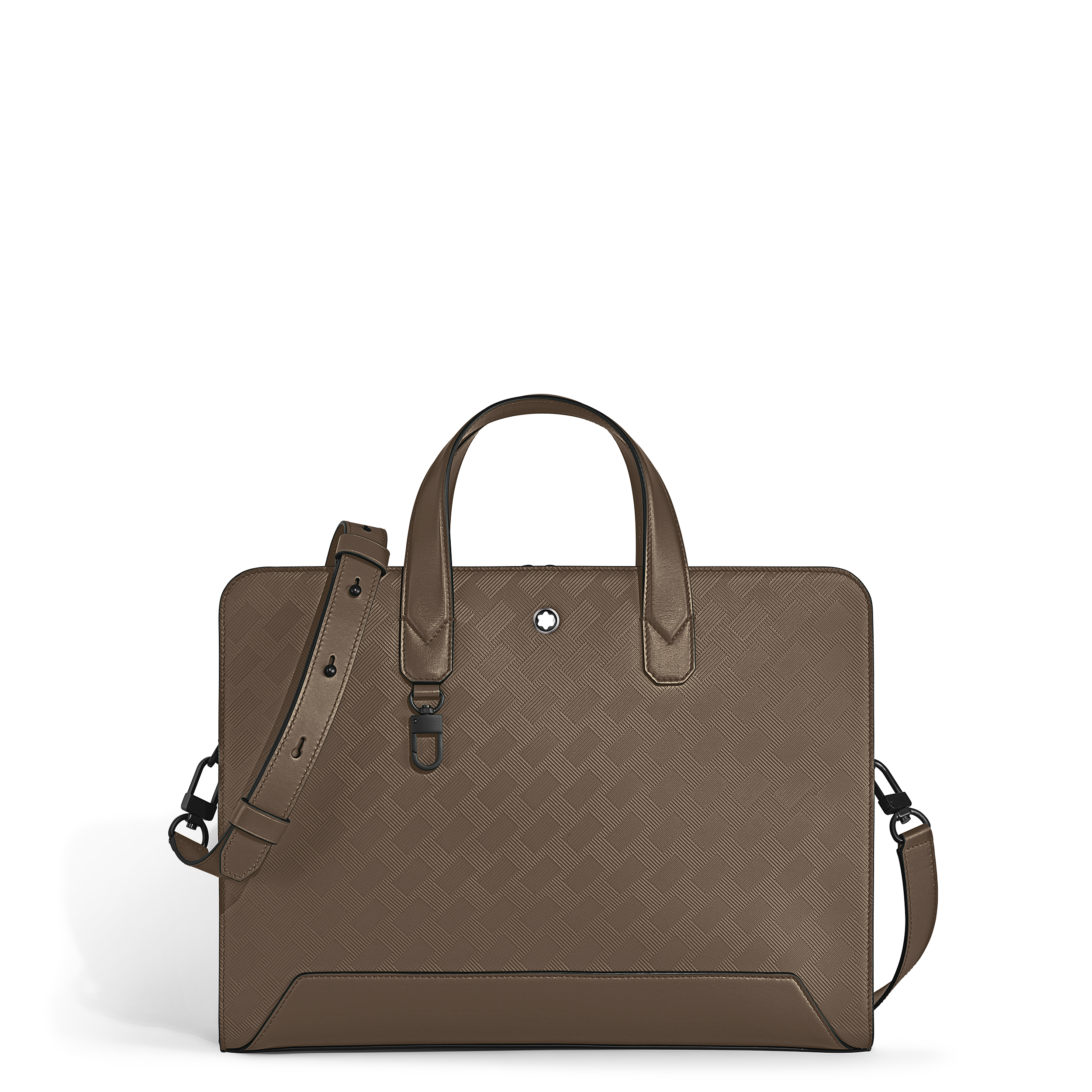 Montblanc - Thin Briefcase In Extreme Leather - Leather - Mb220240 - Document Cases   Noisette