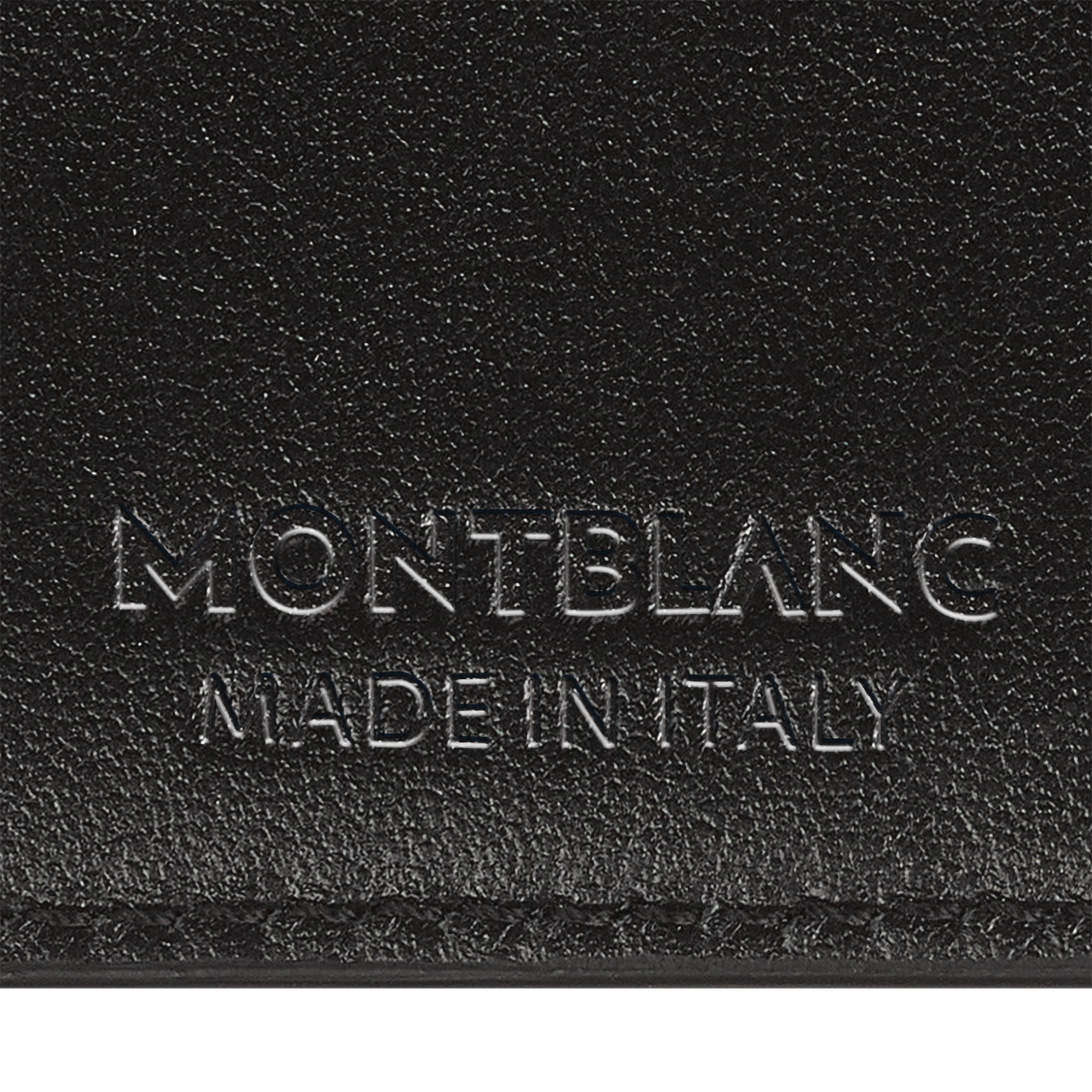  Montblanc - Kartenetui 8 Cc Mit Reißverschluss Aus Extreme Leder - Schwarz - Leder - Mb129976 - Kartenetuis 