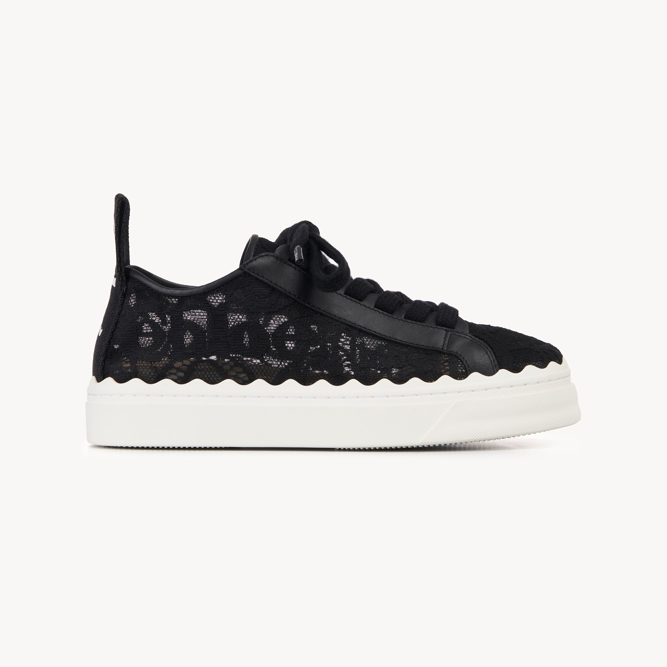 Chloé Lauren Sneaker In Black