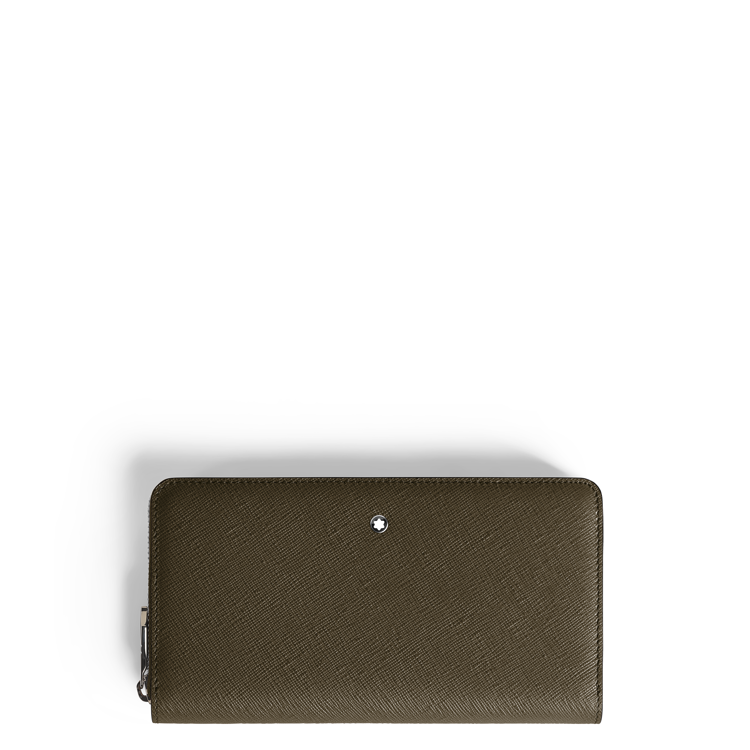 Montblanc - Continental Wallet 12Cc With Zip In Sartorial Leather - Leather - Mb221506 - Wallets   Khaki