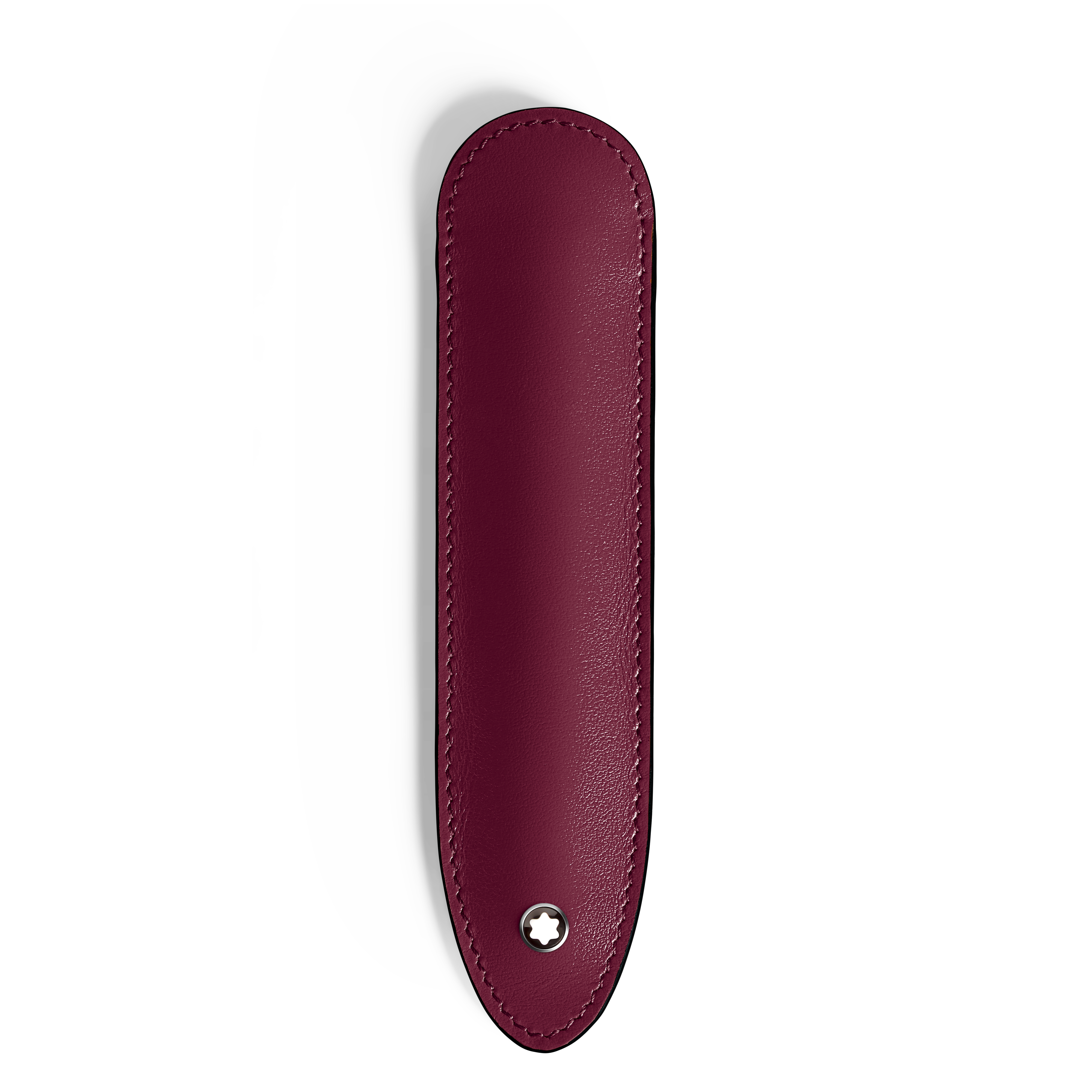 Montblanc - 1-Pen Sleeve In Meisterstück Leather - Leather - Mb199339 - Pen Pouches   Cassis