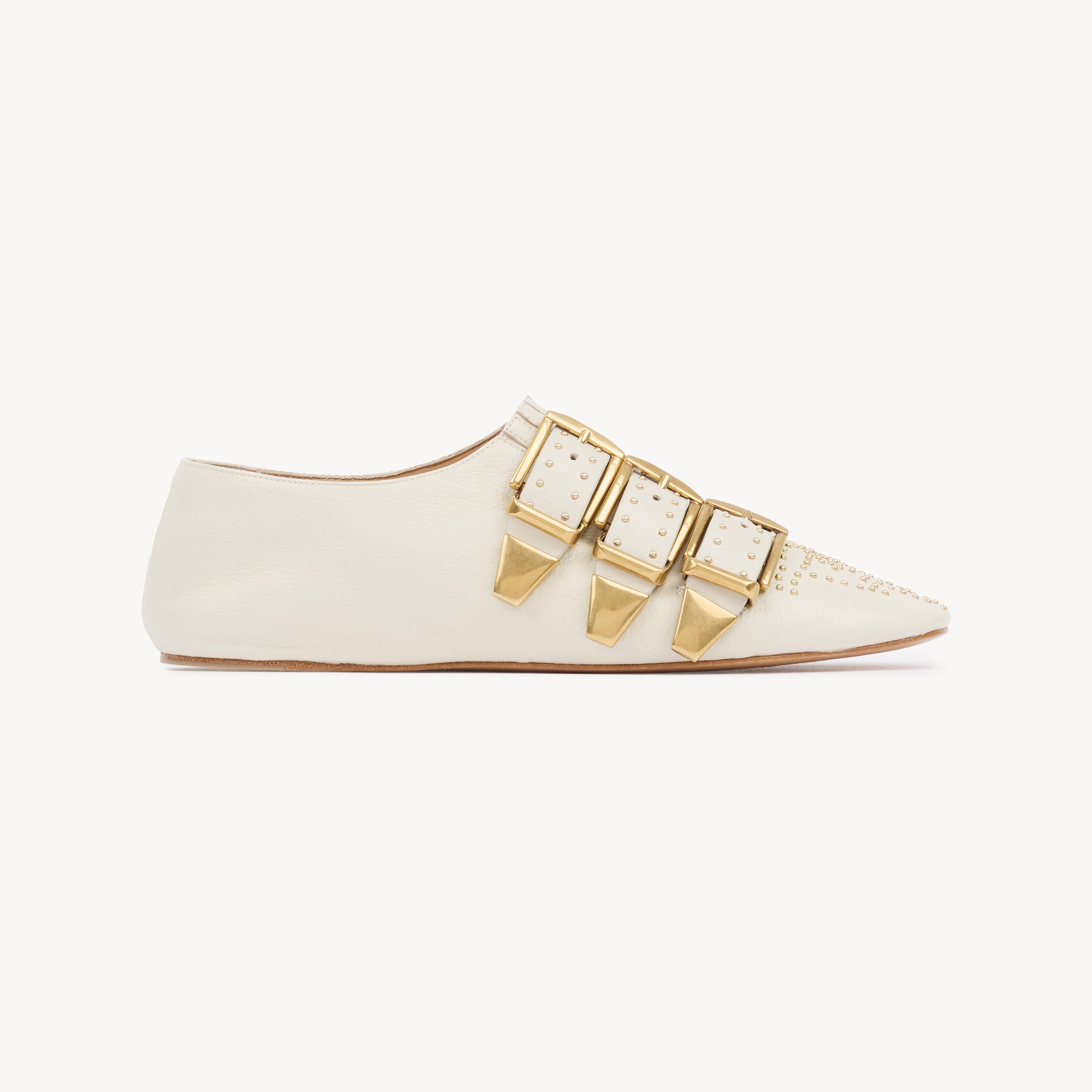 Chloé Susanna Flat In White