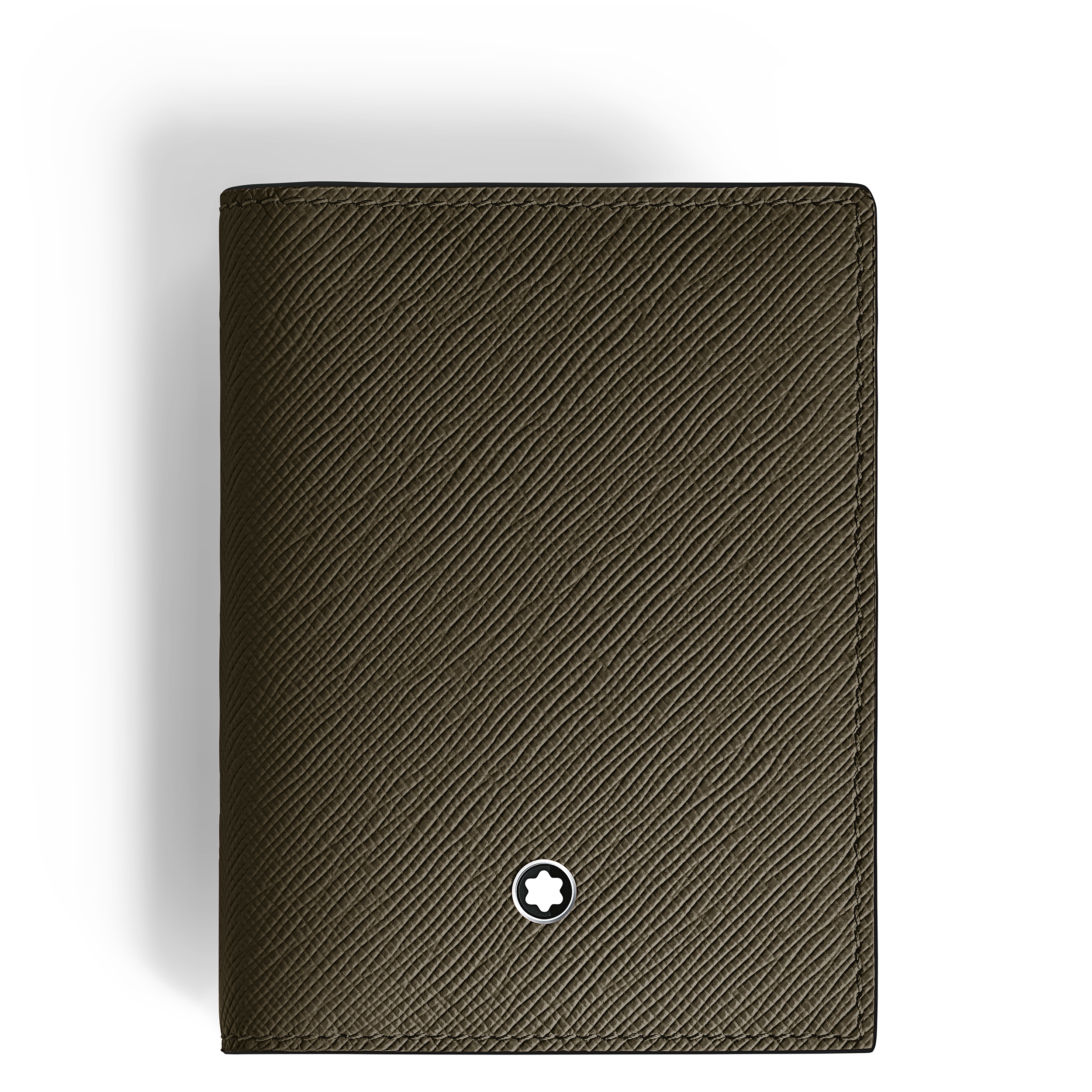 Montblanc - Card Holder 4Cc In Sartorial Leather - Leather - Mb221346 - Card Holders   Khaki