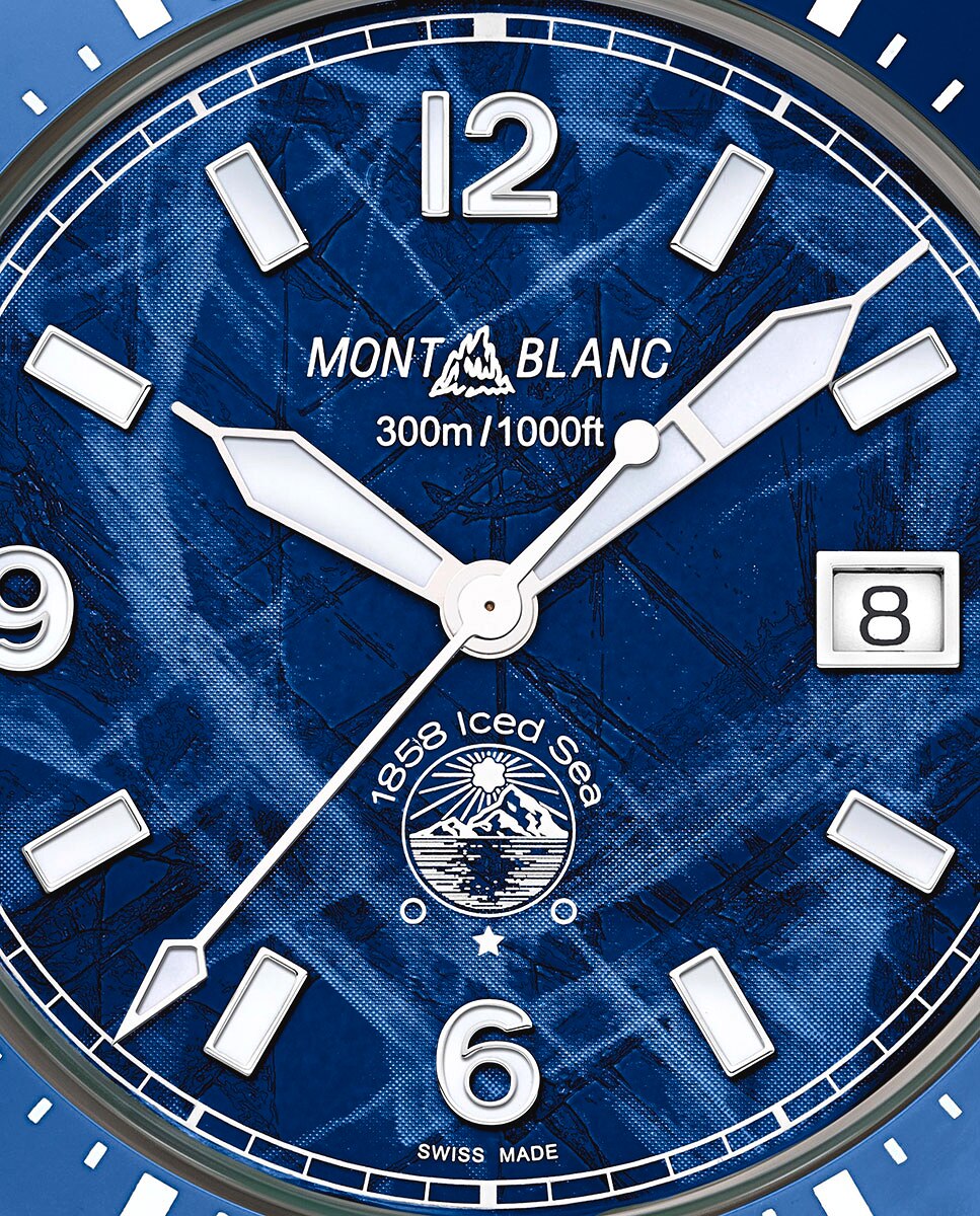 Montblanc 1858 Iced Sea Automatic Date AED Montblanc AE