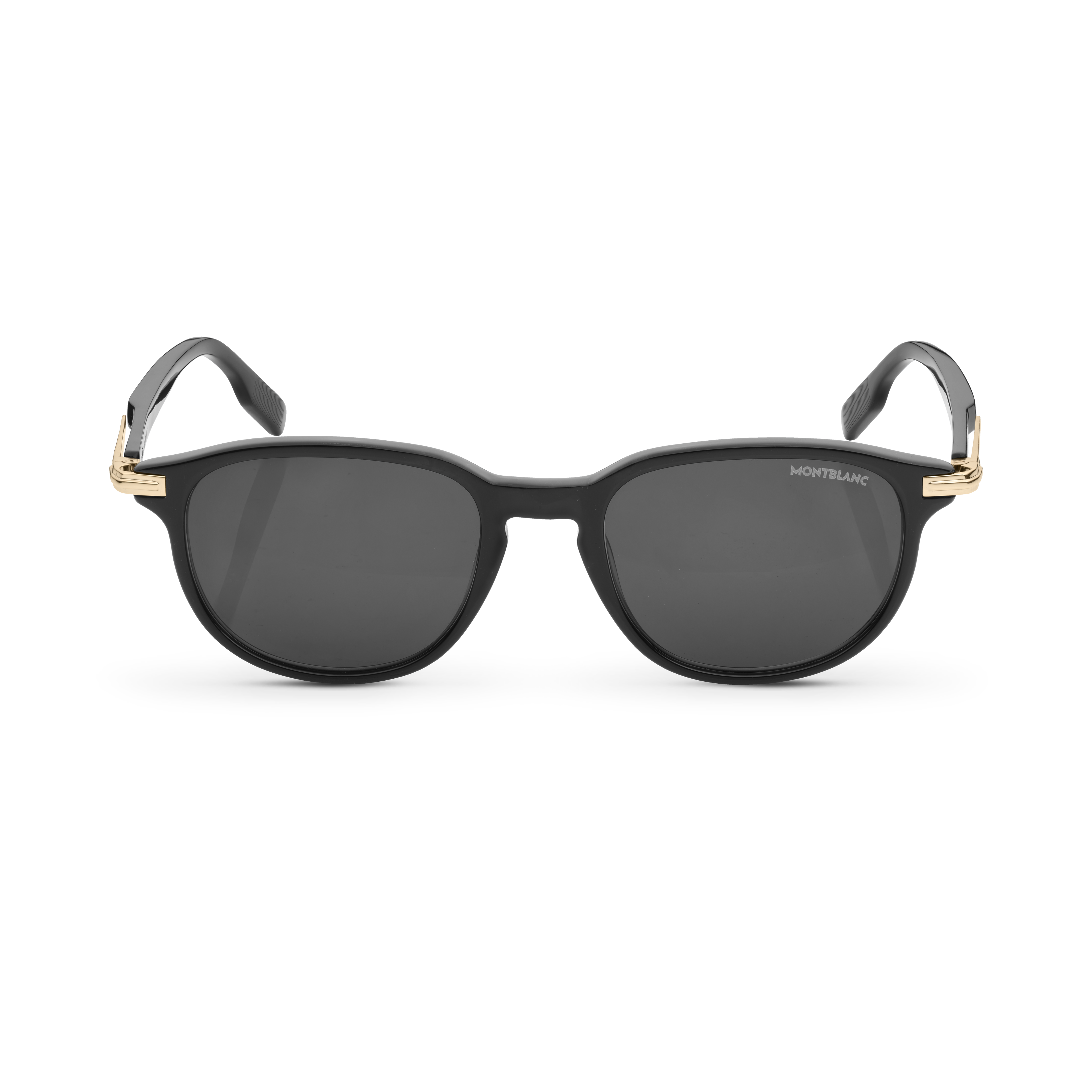  Montblanc - Quadratische Sonnenbrille Mit Schwarzem Acetatrahmen - Schwarz - Kunststoff - Mb131311 - Sonnenbrillen 