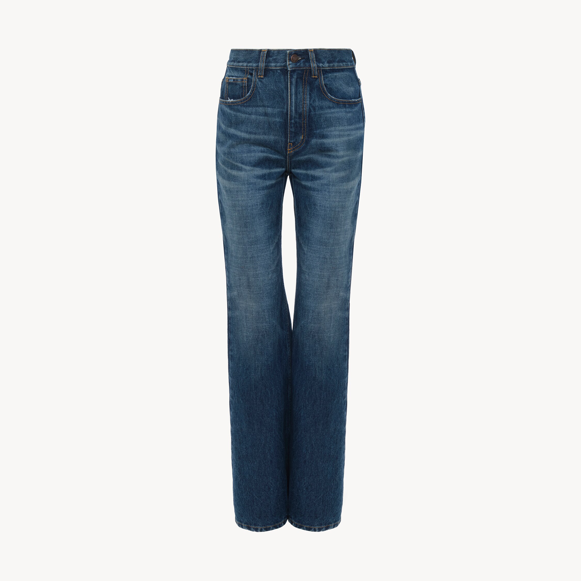 Chloé Flared Jeans In Denim