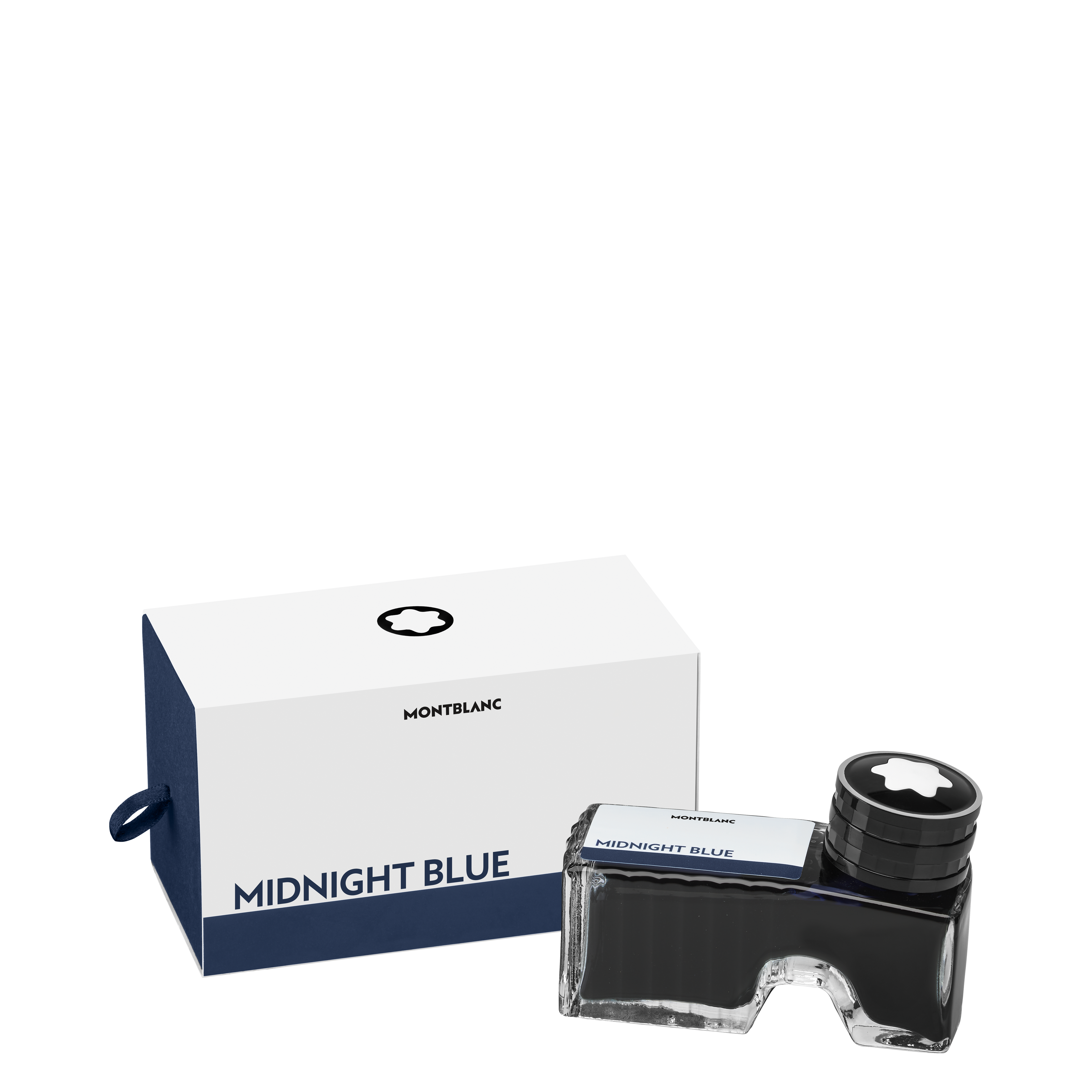 Montblanc - Ink Bottle  60 Ml - Mb128186 - Ink Bottles   Midnight Blue