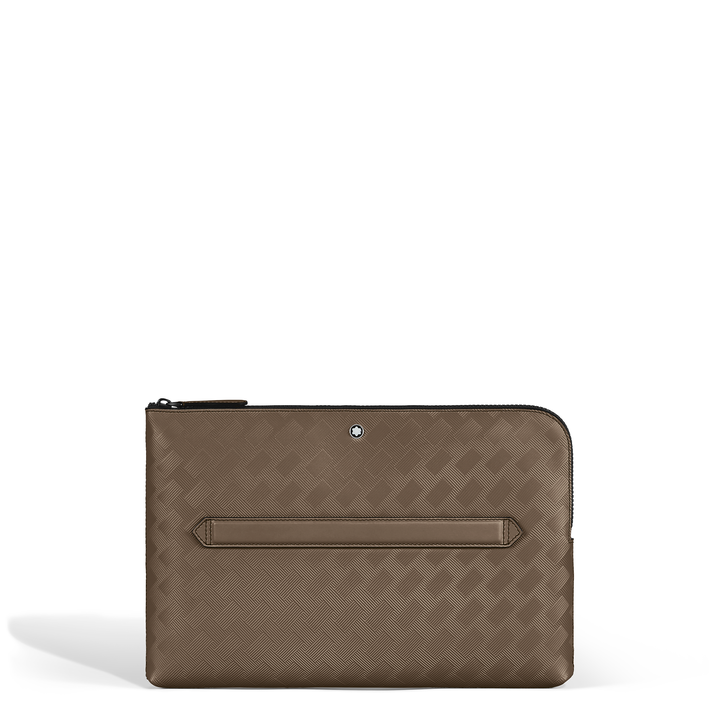 Montblanc - Laptop Bag In Extreme Leather - Leather - Mb221604 - Laptop Bags   Noisette