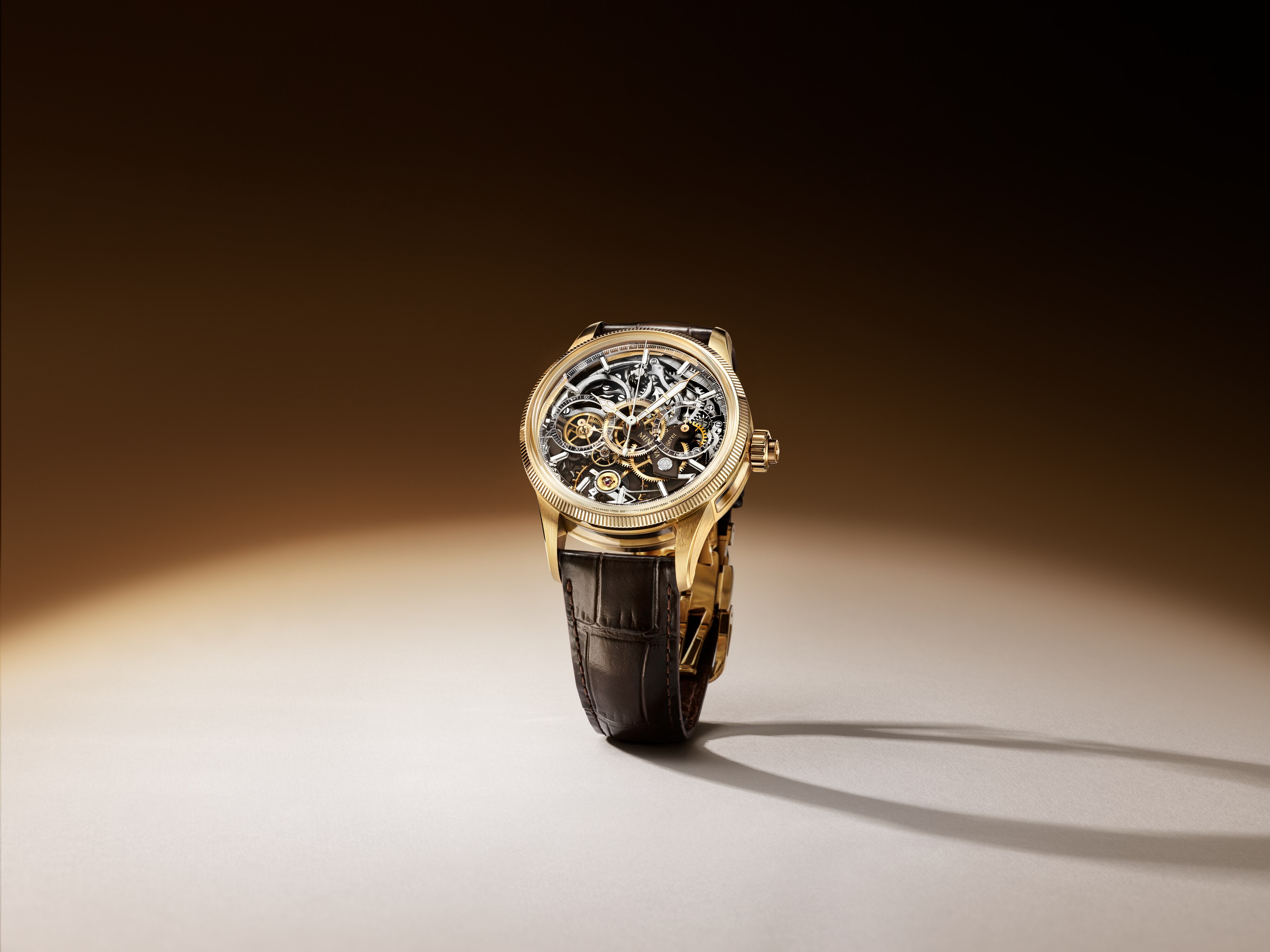  Montblanc - Montblanc 1858 The Unveiled Minerva Chronograph Limited Edition - 100 Exemplare - Braun - Mb134281 - Uhr 