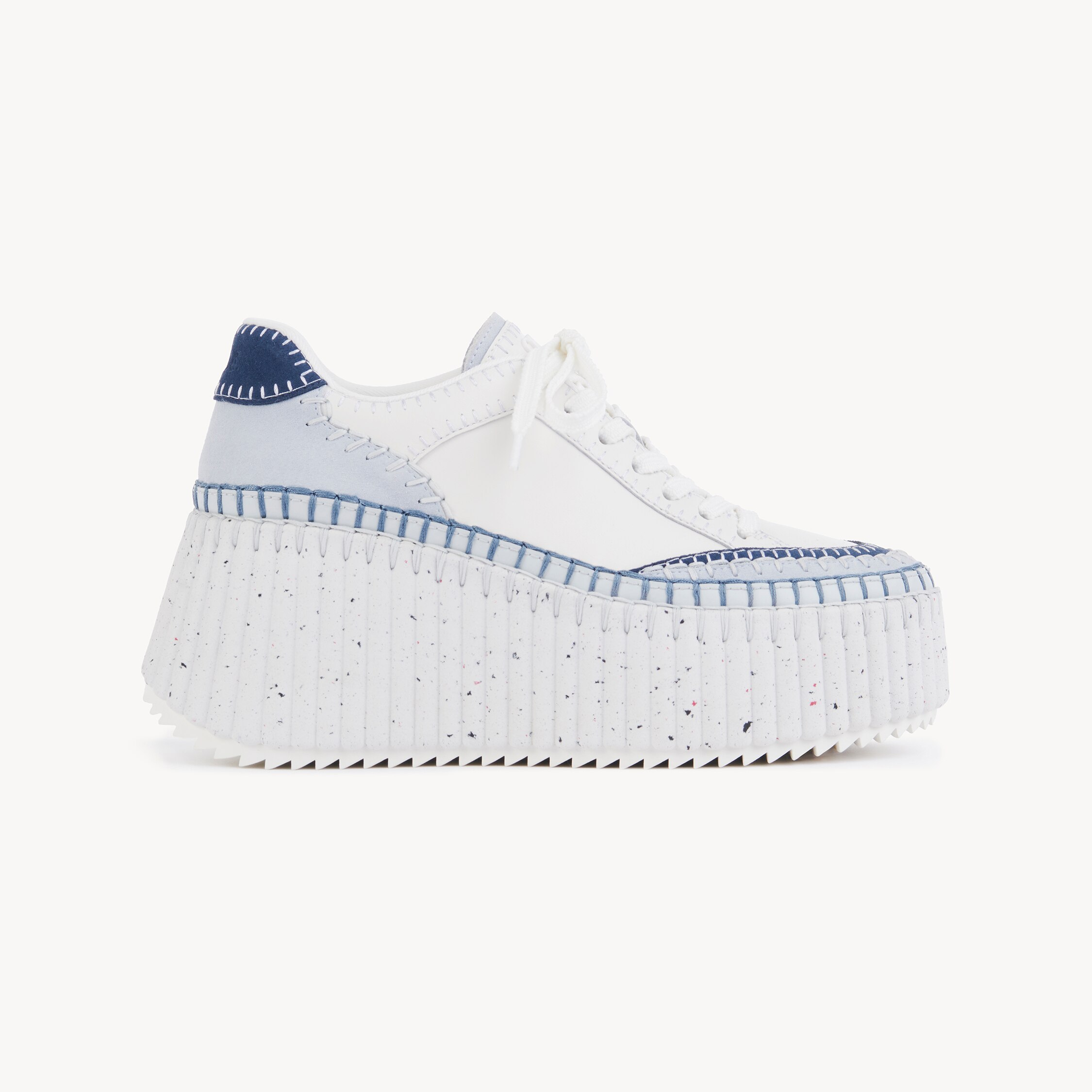 Chloé Nama Wedge Sneaker In Multi