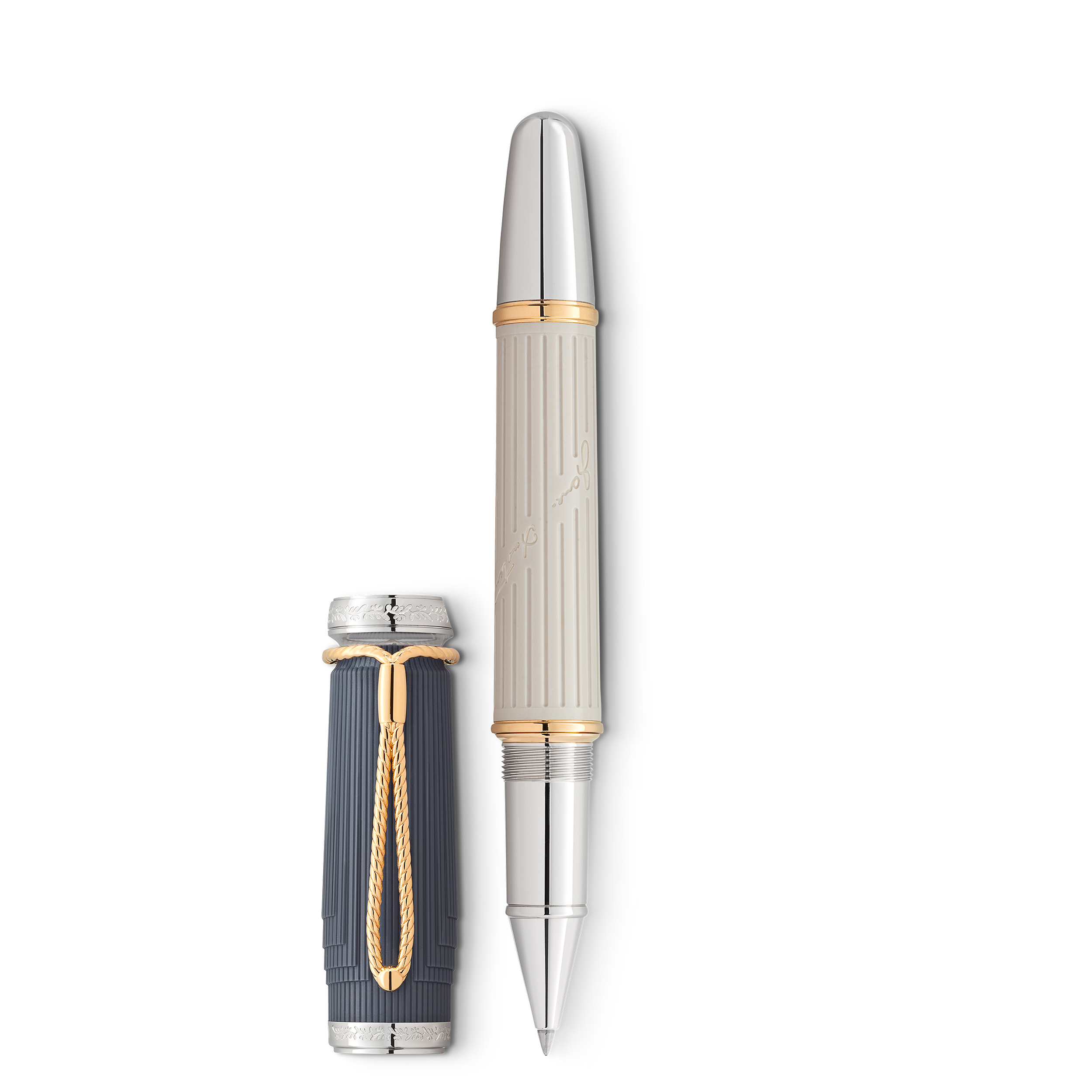 Montblanc - Writers Edition Homage To Jane Austen Limited Edition Rollerball - Precious Resin - Mb130673 - Rollerballs Women's Blue