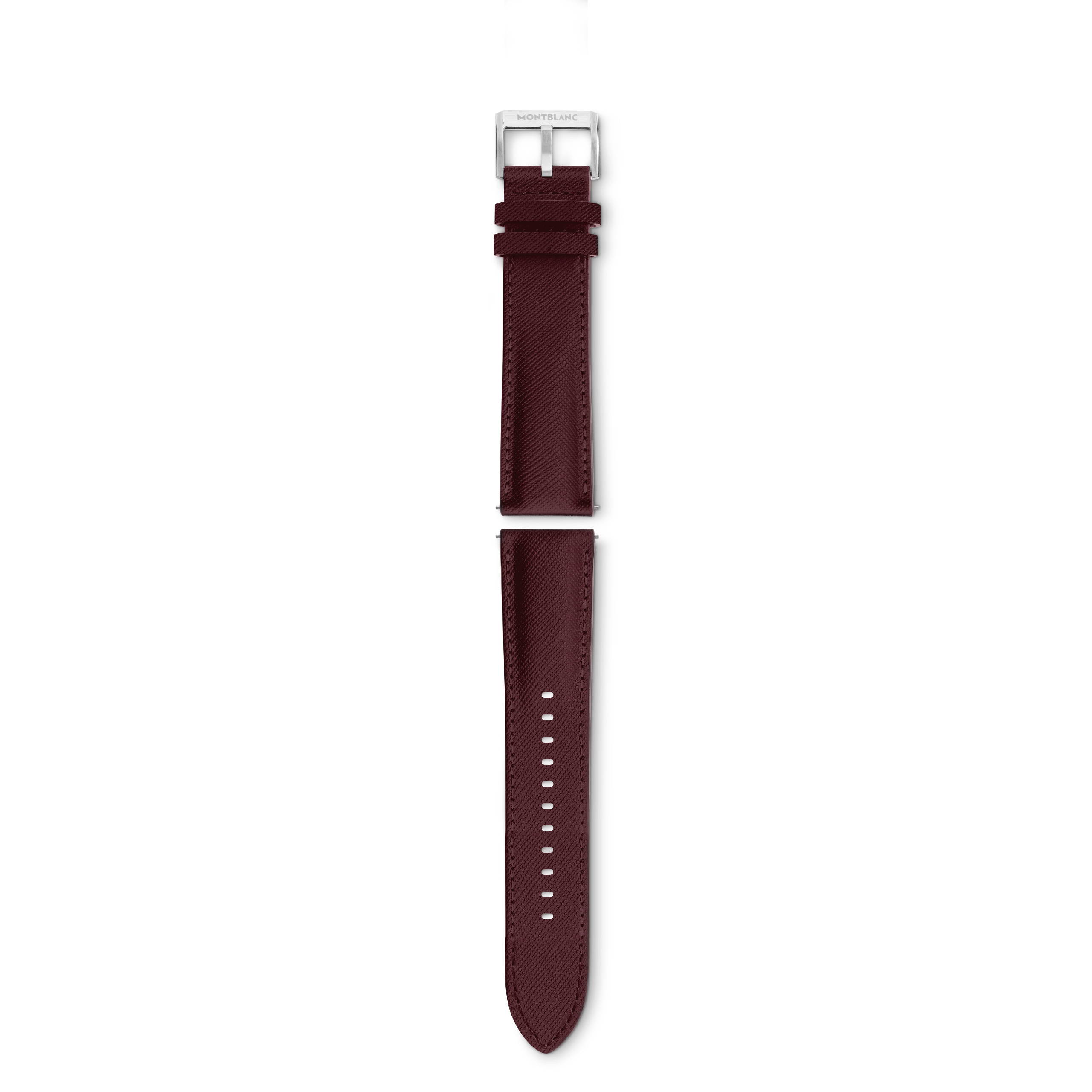  Montblanc - Correa De Reloj De 22 Mm Con Hebilla De Pasador En Piel Sartorial - Piel De Becerro - Mb131810 - Correas Inteligentes 